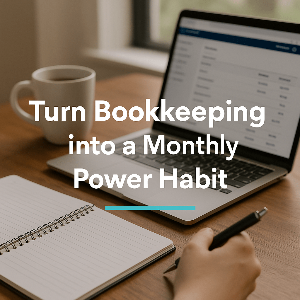 How to Turn Bookkeeping into a Monthly Power Habit