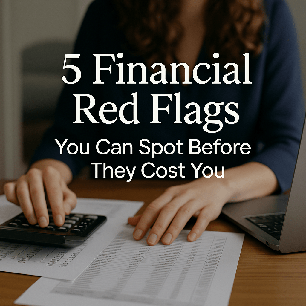 5 Financial Red Flags You Can Spot Before They Cost You