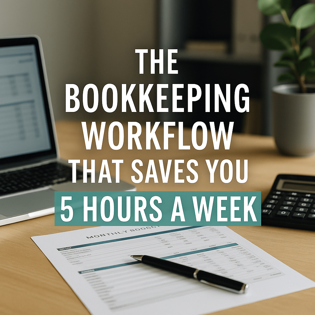 The Bookkeeping Workflow That Saves You 5 Hours a Week