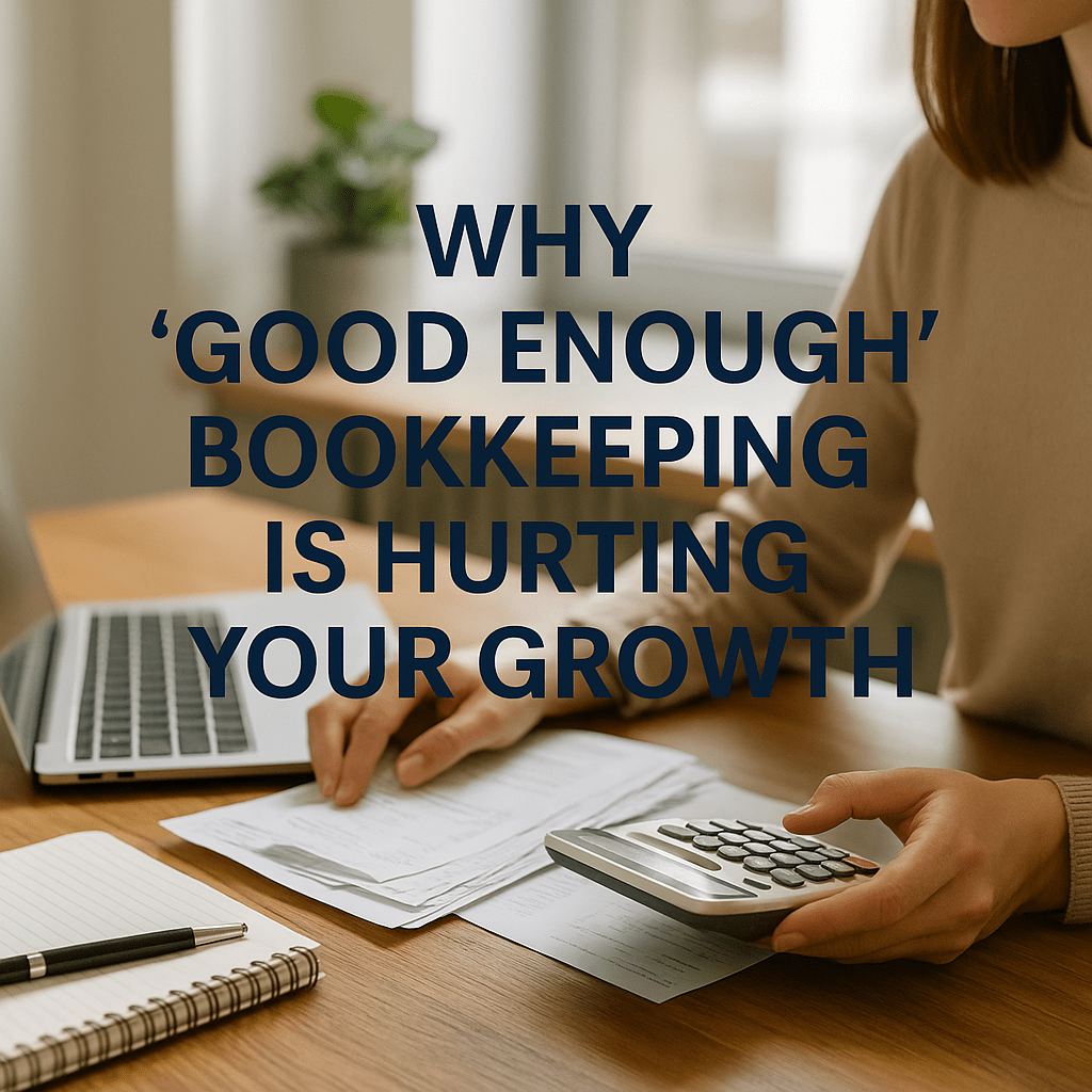 Why “Good Enough” Bookkeeping Is Hurting Your Growth