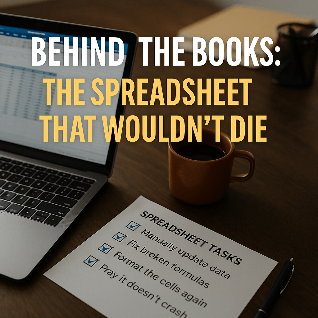 Behind the Books: The Spreadsheet That Wouldn’t Die