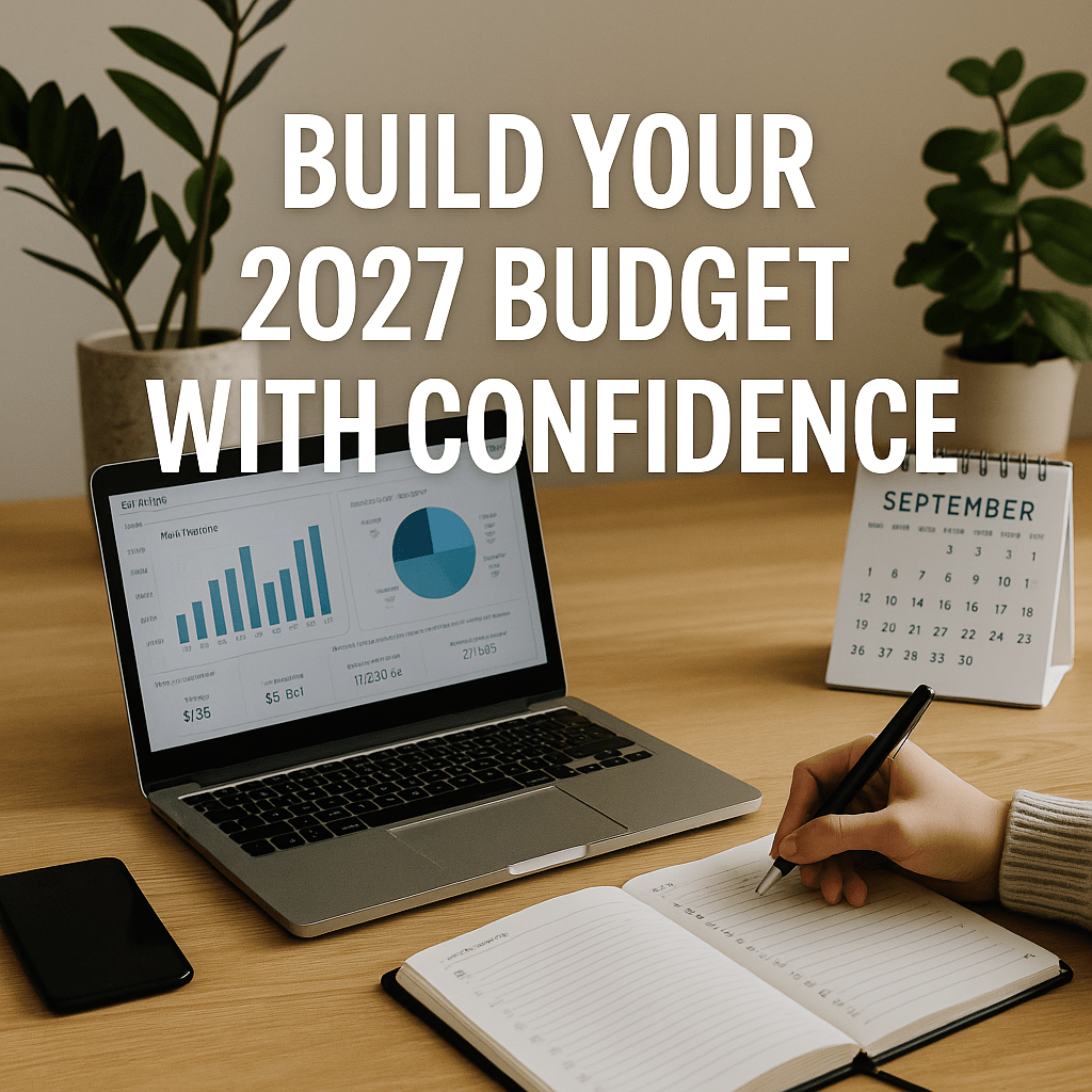 Build Your 2027 Budget with Confidence (Starting Now)