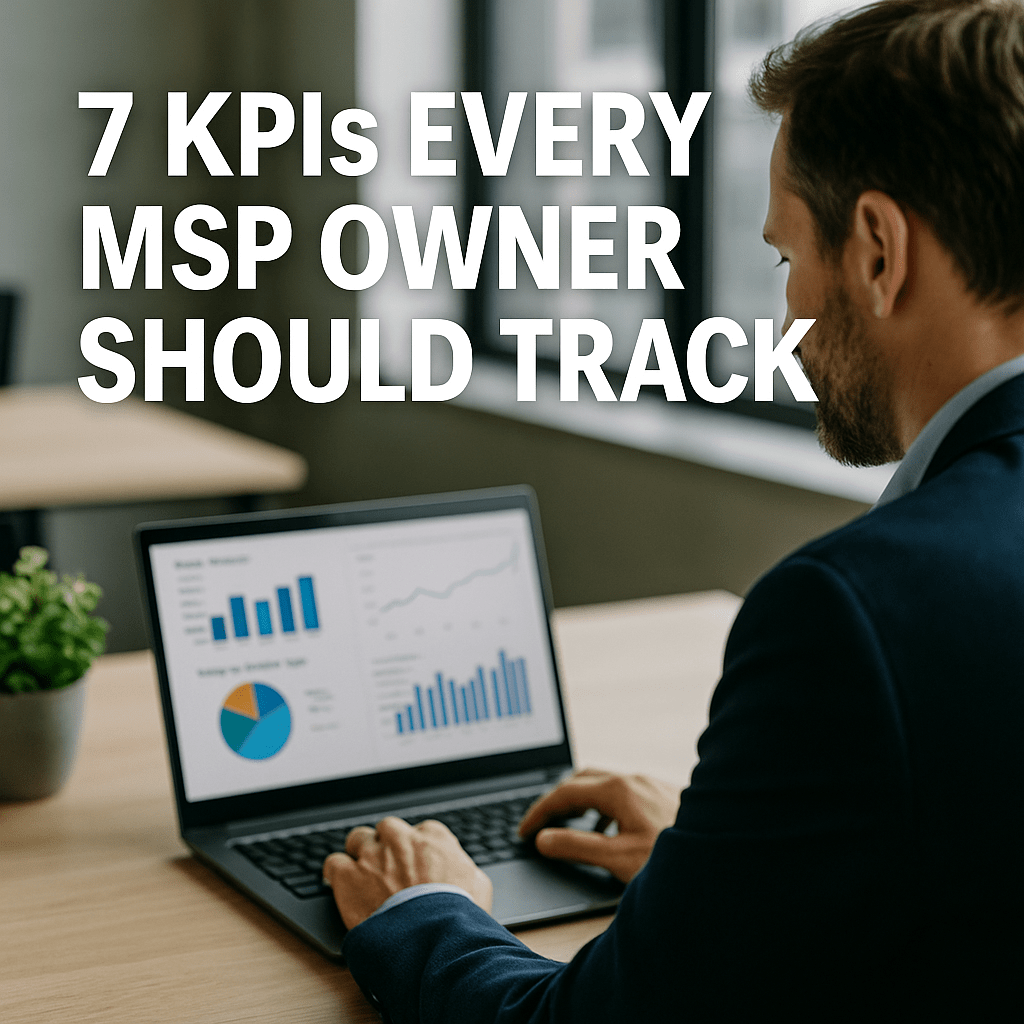 The 7 KPIs Every MSP Owner Should Be Tracking (But Probably Isn’t)