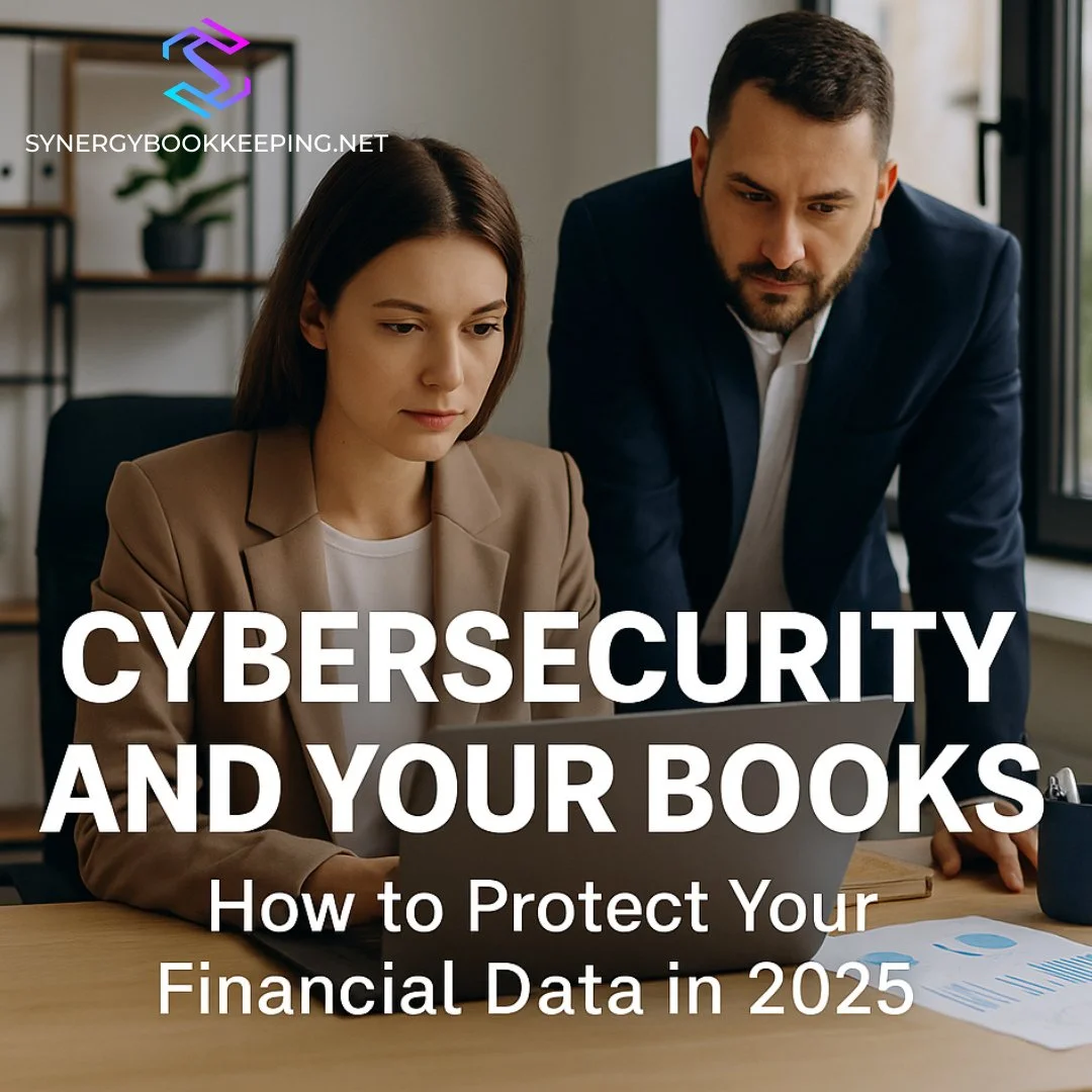 🔒 Cybersecurity isn&rsquo;t just for IT anymore.⁠
⁠
Your bookkeeping data holds your business&rsquo;s entire financial DNA &mdash; bank accounts, payroll, vendor info, everything.⁠
⁠
And in 2025, the biggest threat to your business might not be a th