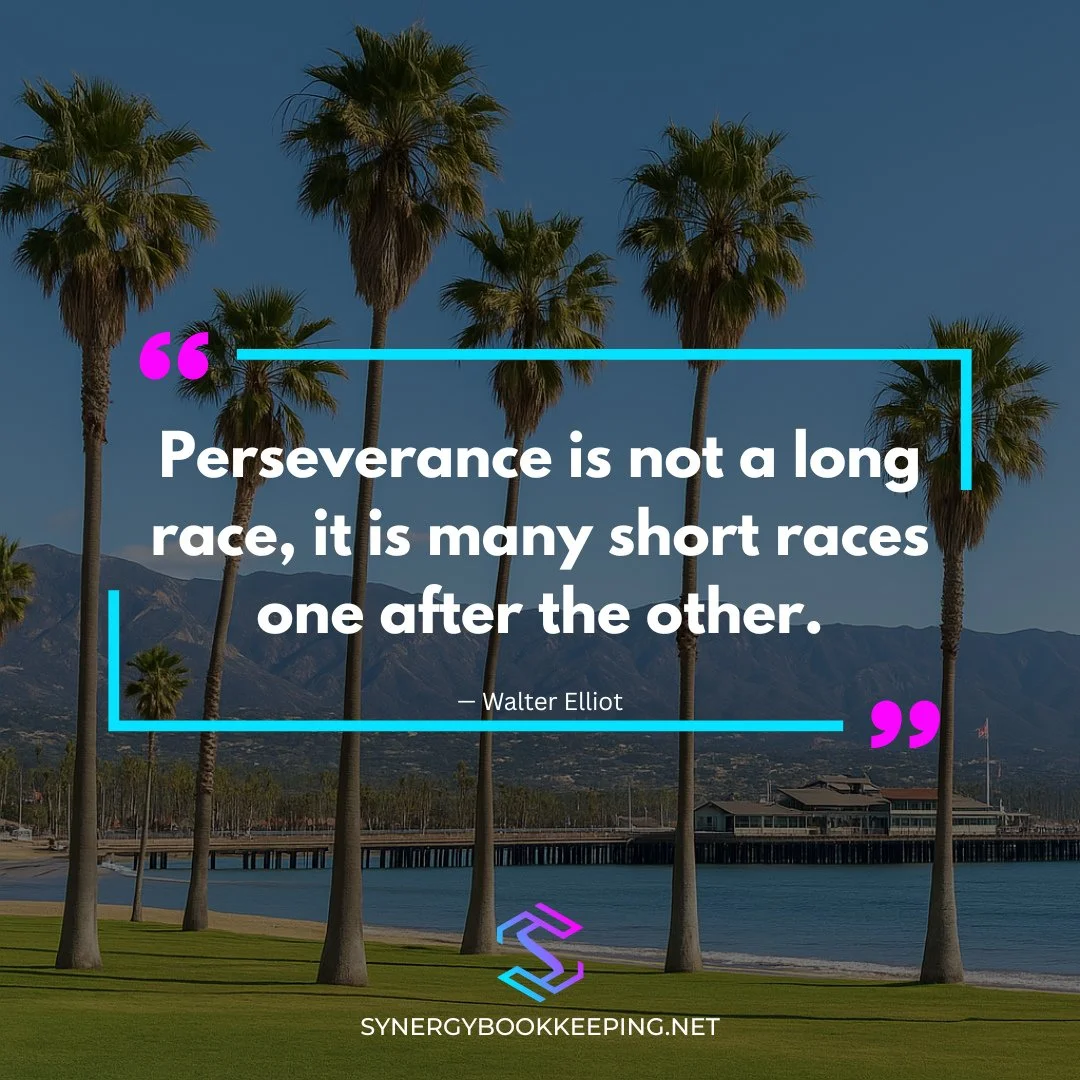 Keep going. Every small step forward adds up to something great.⁠
⁠
#PerseverancePays #KeepPushing #SynergyBookkeeping