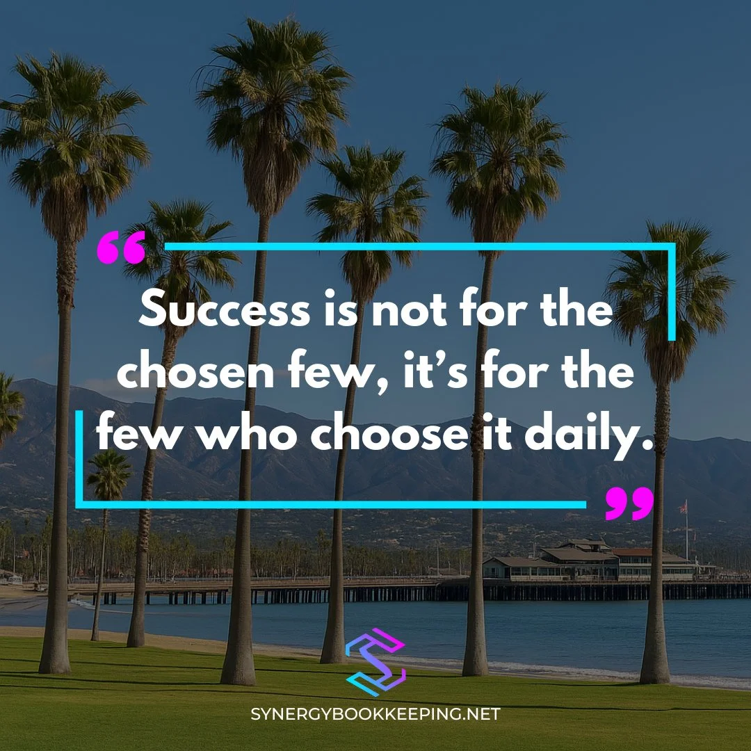 You don&rsquo;t need permission&mdash;just commitment. Choose progress every day, starting now.⁠
⁠
#DailyChoice #SuccessMindset #SynergyBookkeeping