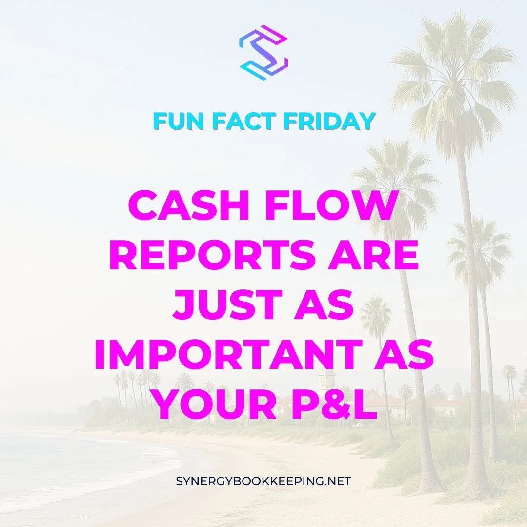 📊 Fun Fact Friday #46⁠
⁠
Your Profit &amp; Loss shows income.⁠
⁠
Your cash flow shows survival.⁠
⁠
✅ Know both. Use both.⁠
⁠
#cashflowinsight #financialclarity #funfactfriday #synergybookkeeping