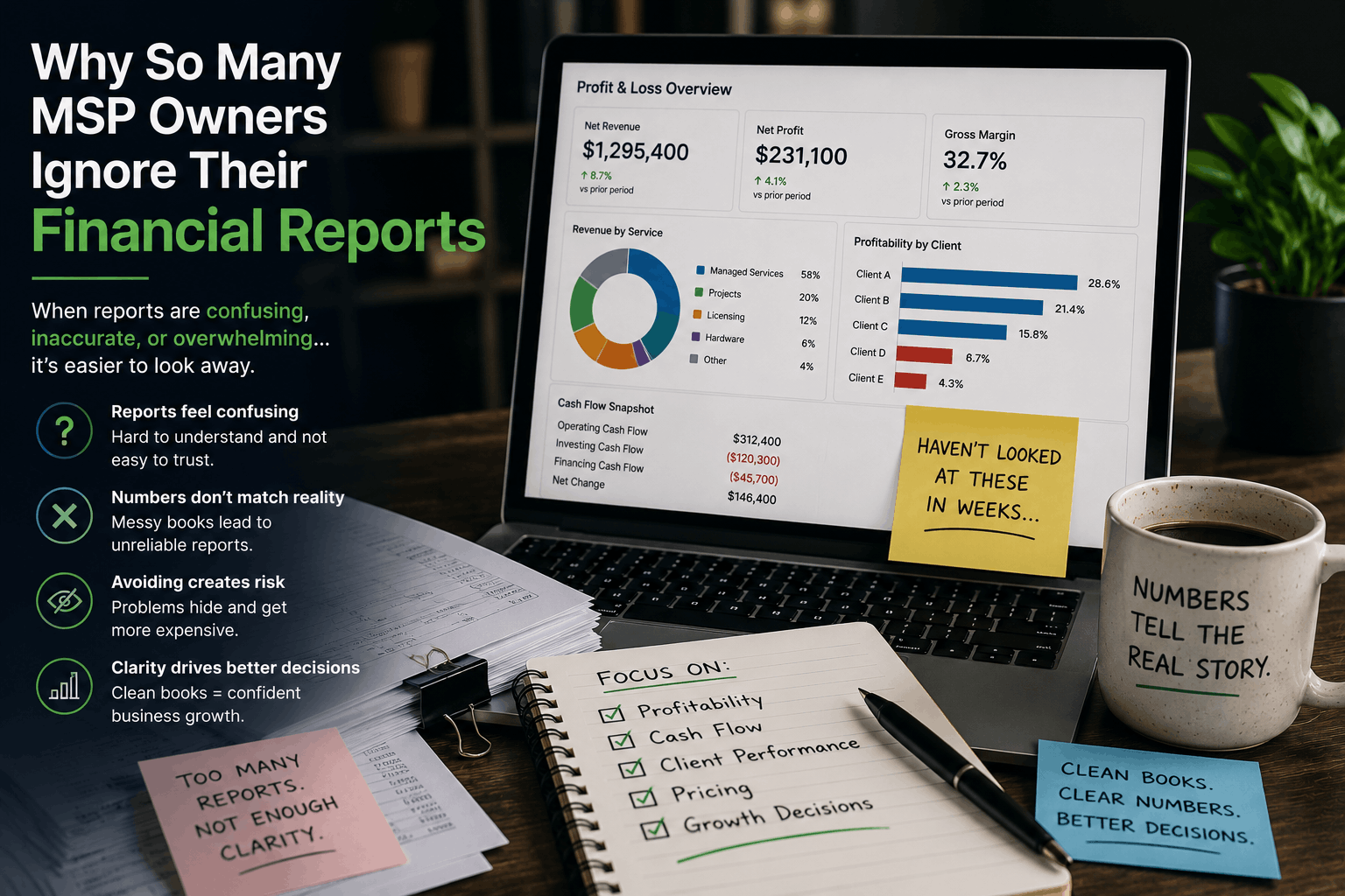 Why So Many MSP Owners Ignore Their Financial Reports