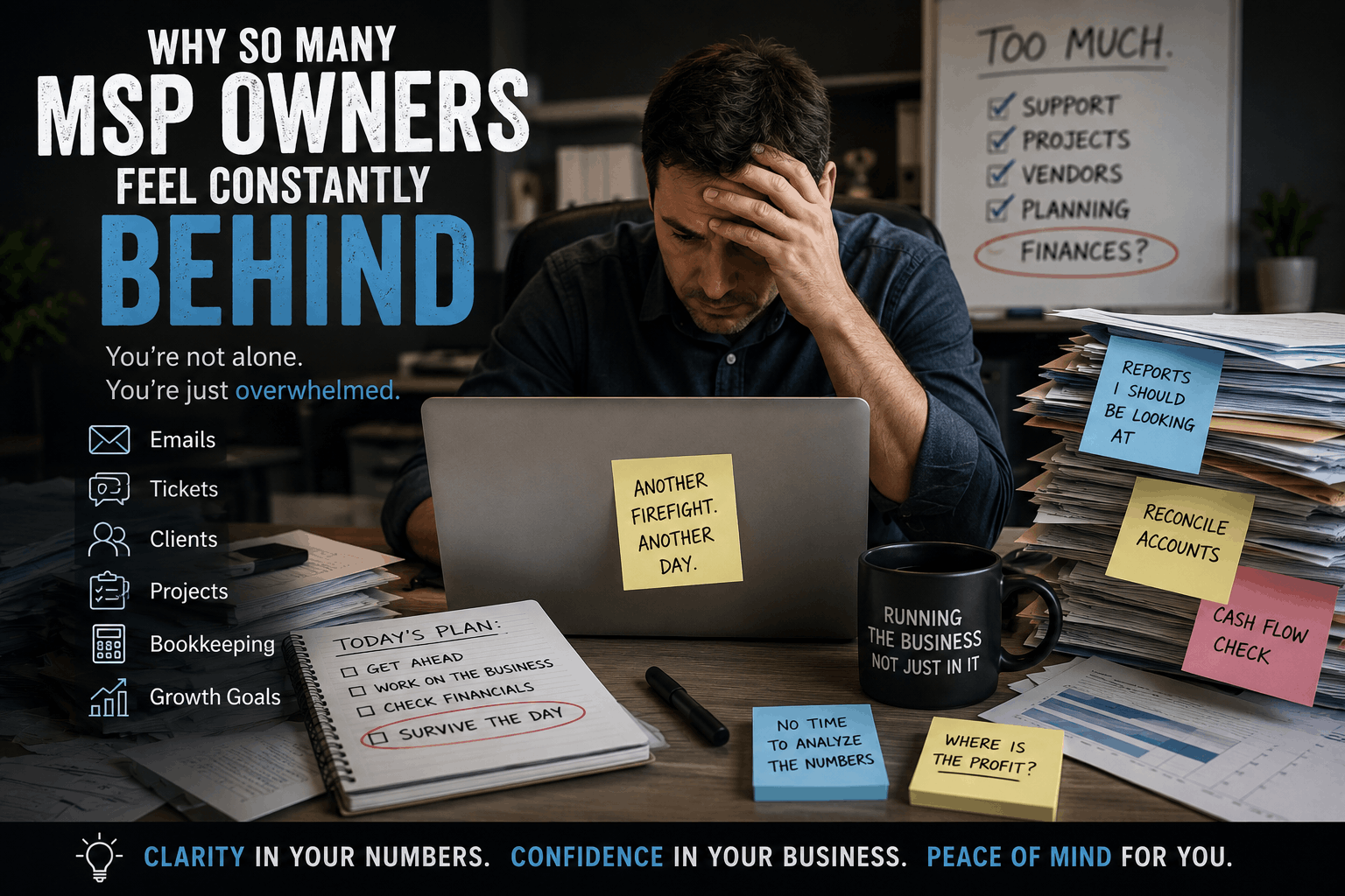 Why So Many MSP Owners Feel Constantly Behind