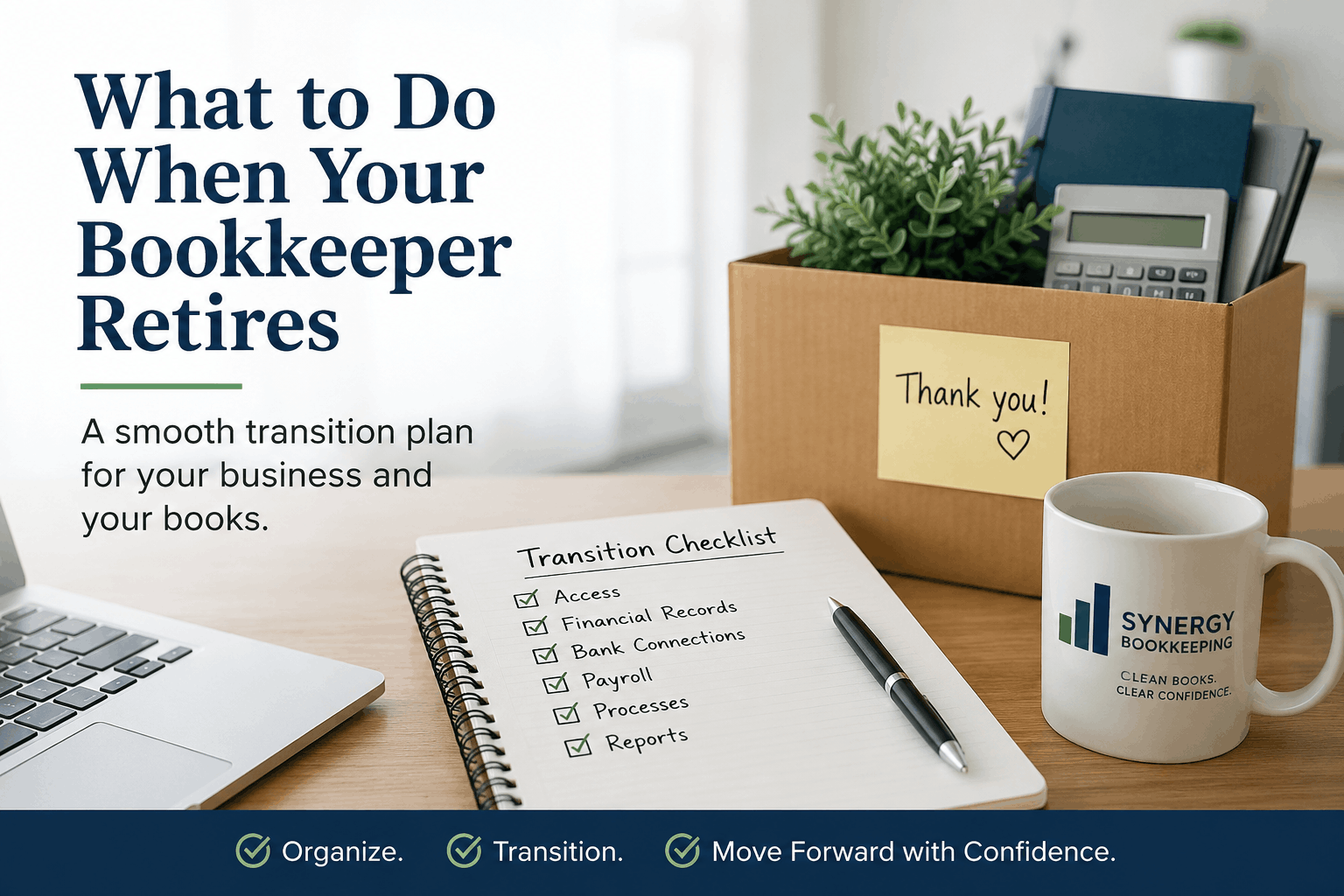 What to Do When Your Bookkeeper Retires
