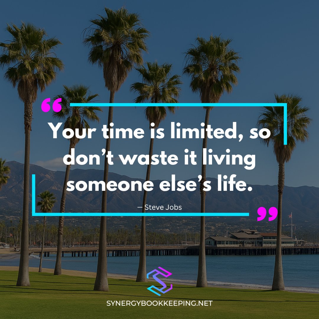Build your own version of success. Start today.⁠
⁠
#AuthenticLiving #EntrepreneurMotivation #SynergyBookkeeping