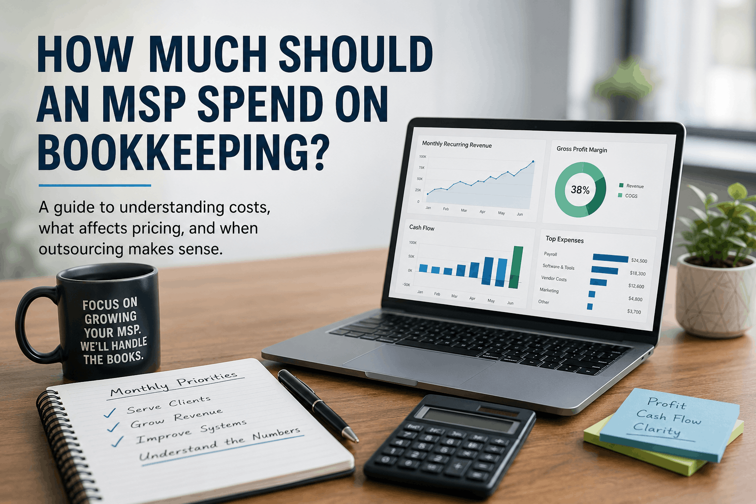How Much Should an MSP Spend on Bookkeeping?