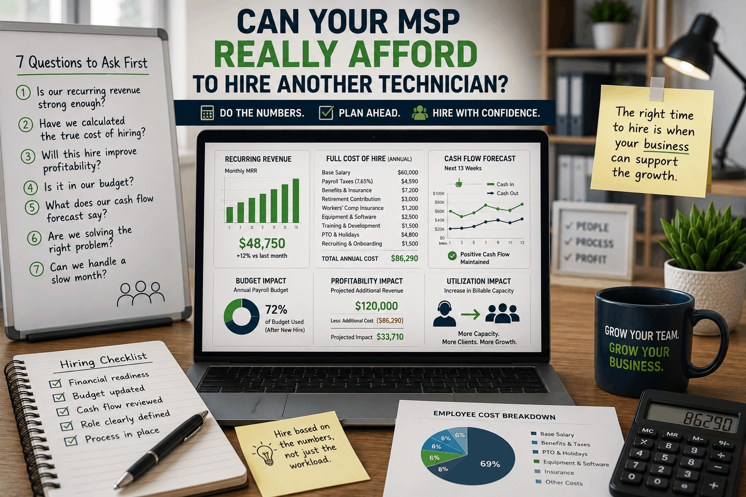 Can Your MSP Really Afford to Hire Another Technician?