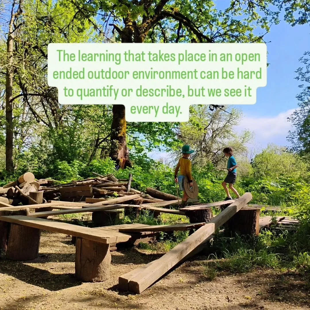 Forest School has SO MUCH to offer our little ones that you won't find in traditional pre-school settings. Come schedule a tour and see for yourself all that this wonderful program can offer your child.
