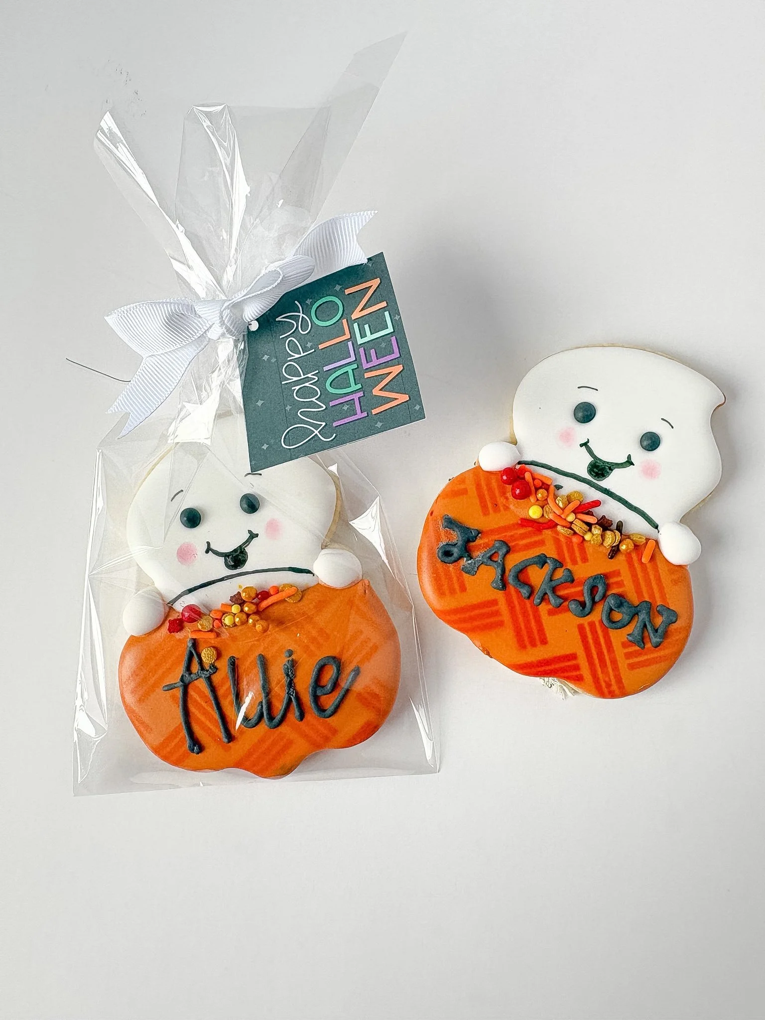 Personalized Trick-or-Treat Cookie