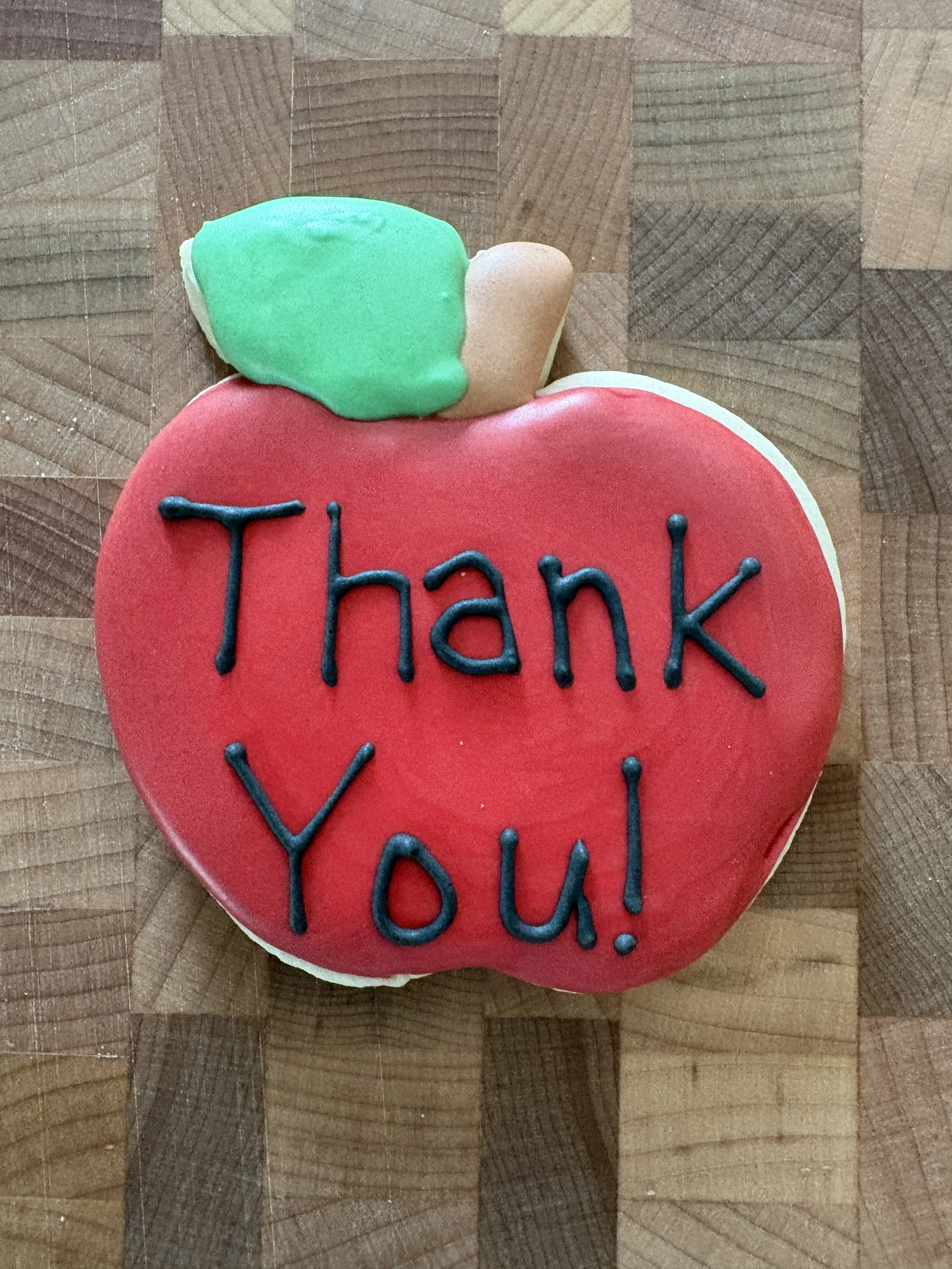 Single Apple Cookie