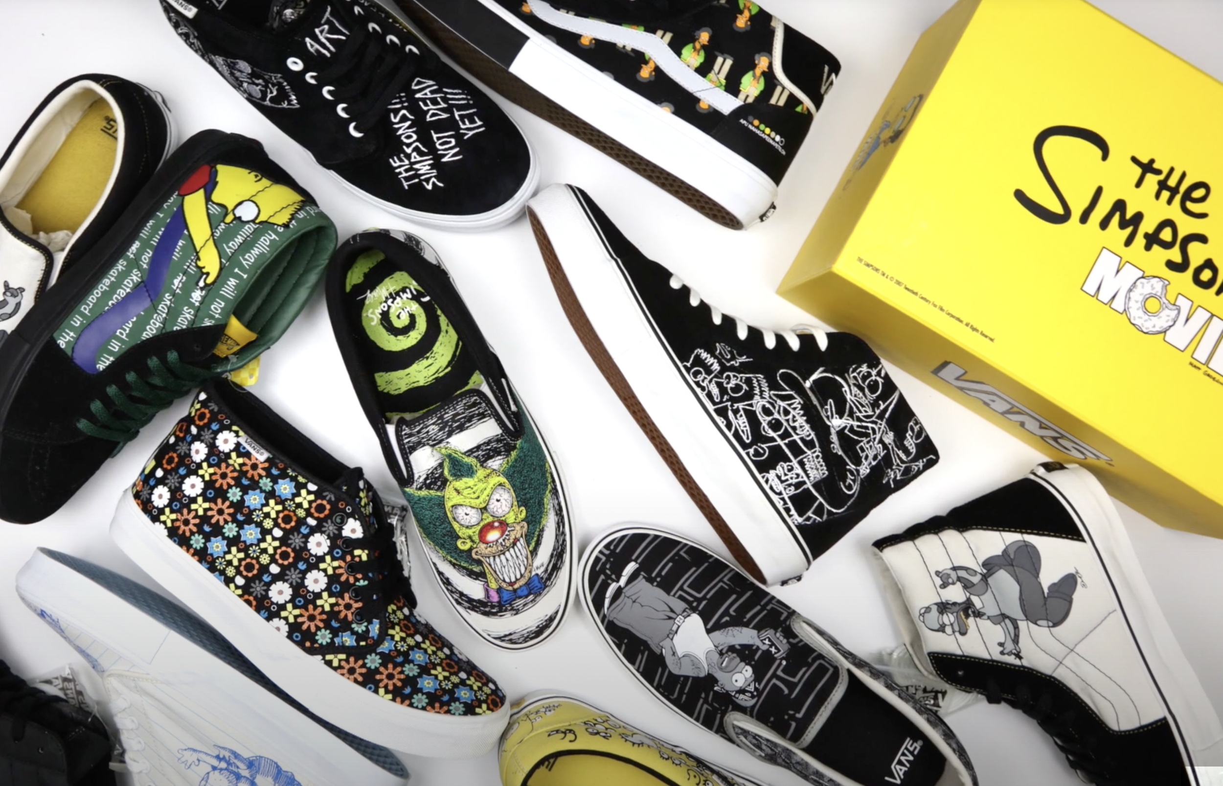 The Simpsons Movie X Vans Colab