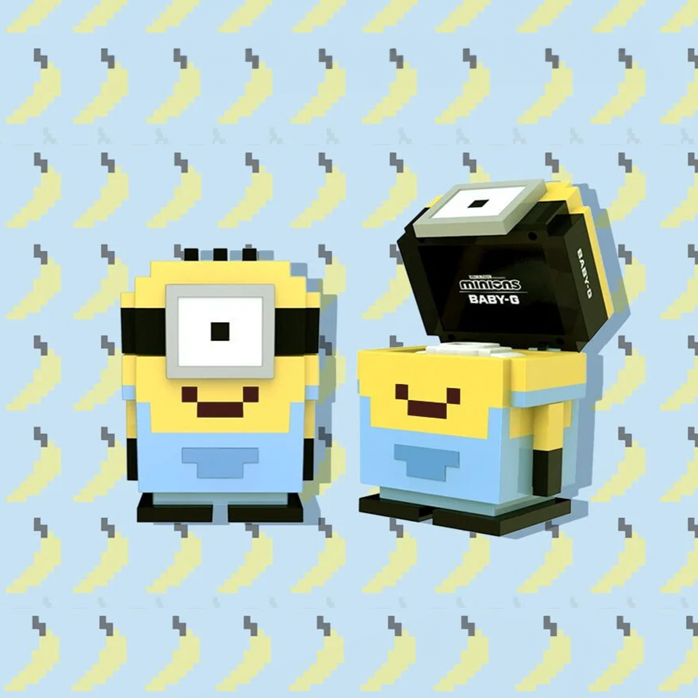 Pharrell Williams and Minions X G-Shock