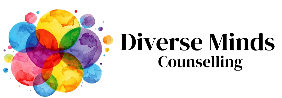 Diverse Minds Counselling logo.