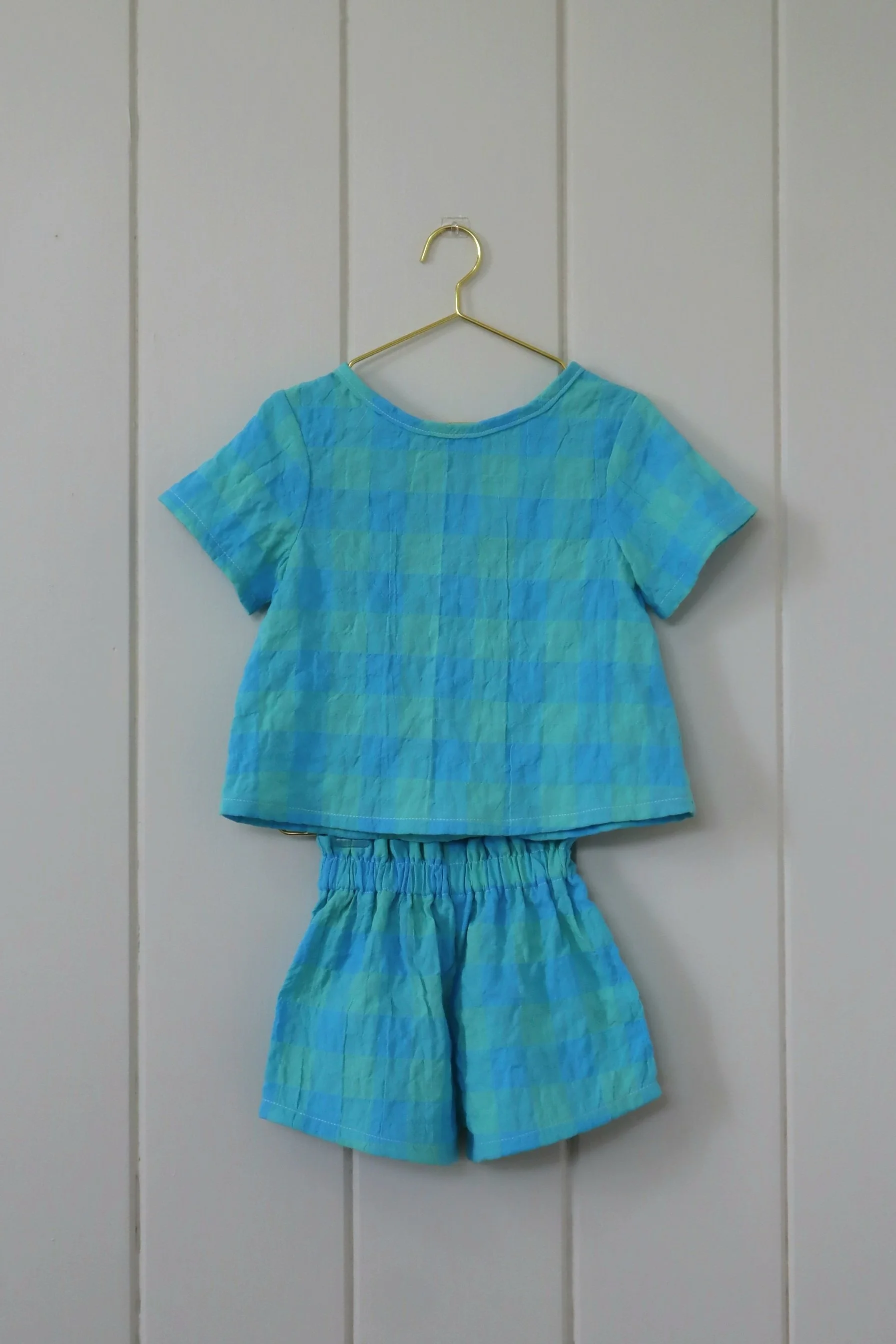 Tide Top & Shay Shorts Set - 0000