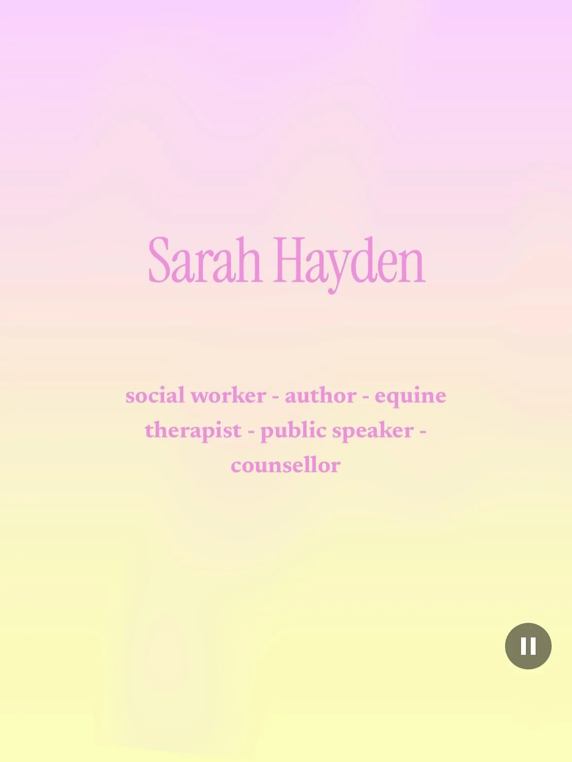 GUYS I HAVE A WEBSITE 🤩🤩🤩 
Explore my services , buy all my stuff including SIGNED copies of my book! Go check it out and let me know what you think 🫶✨💕
sarahhayden.com.au