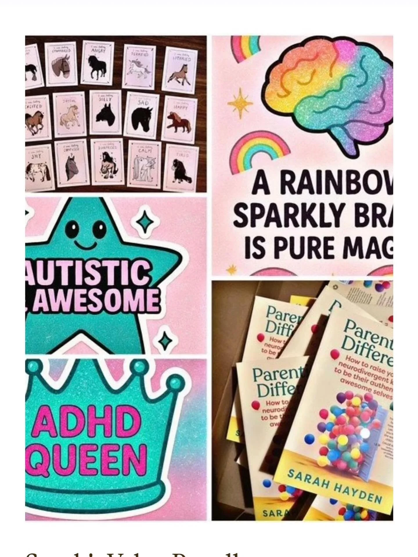 ITS NEARLY CHRISTMAS !! Support a small business this year and grab a signed copy of my book and some of my awesome neuro sparkly merch from my website 🫶🙏 😍

www.sarahhayden.com.au