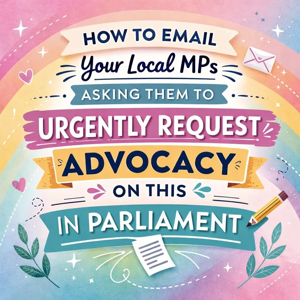 ✨EMAIL TEMPLATE IN COMMENTS ✨

Write to your local MP to urgently request advocacy in parliament 

Find your local MP here 
https://findelectorate.parliament.vic.gov.au/

Email template in comments - if you can&rsquo;t copy and paste screenshot it an