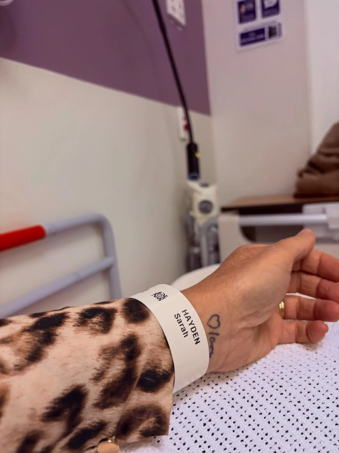 Only last week I was at the Royal Women&rsquo;s Hospital doing a press conference. The same place I was born and the same place I had my first born daughter Chlo&eacute; almost 29 years ago. 

Today , unexpectedly l am back , but this time as a patie