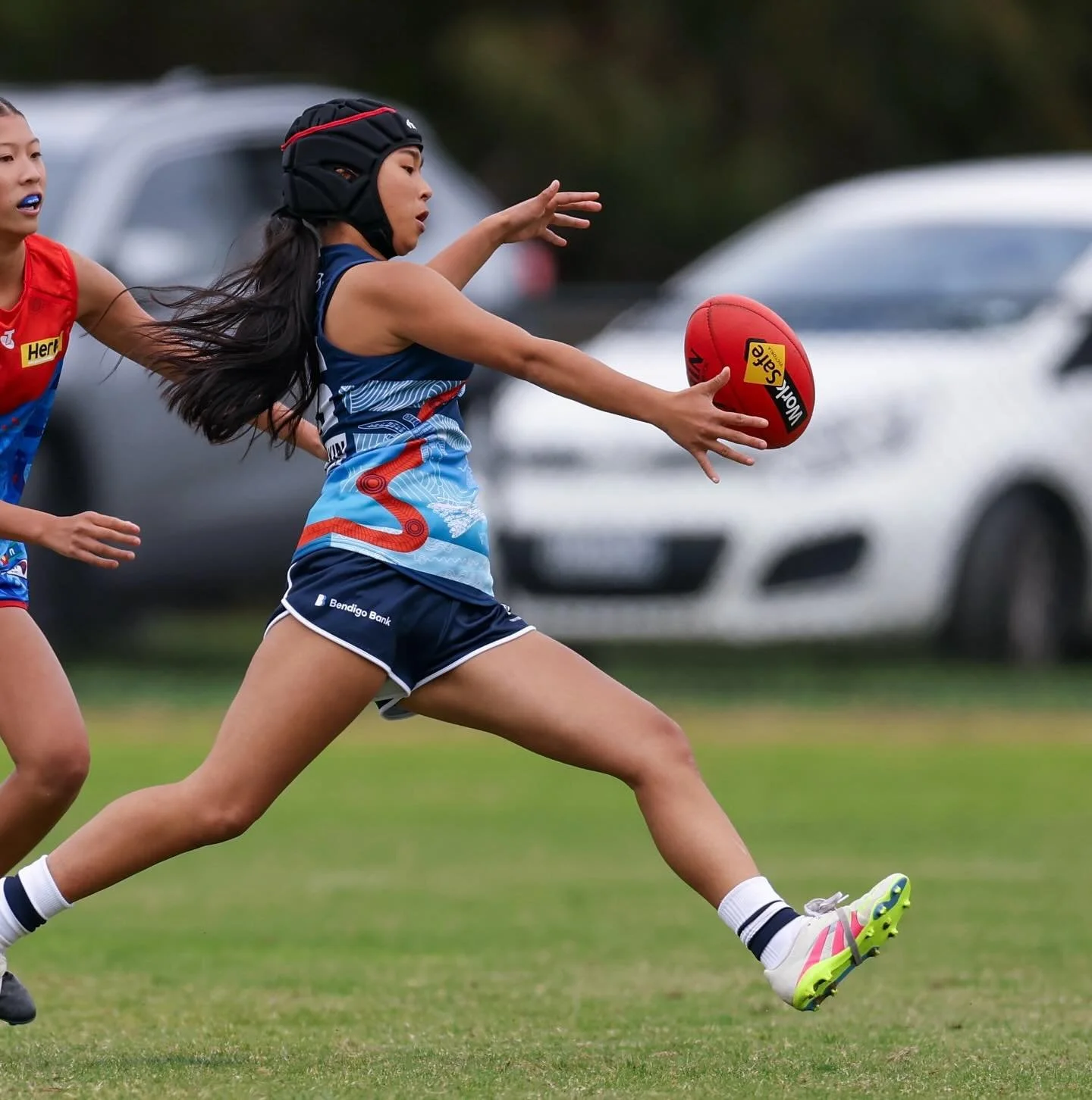 8 years ago my youngest baby girl didn&rsquo;t speak a word of English and had never played any type of sport . 

Now at the age of 13 she&rsquo;s part of the Cats Academy and has been identified as a potential future AFLW pick - what a bloody powerh