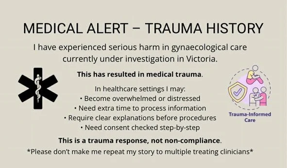 This shouldn&rsquo;t be necessary&hellip; but right now, it is.

I was speaking to me beautiful friend and colleague @kirstielshaw who also runs @shaw_advocacy about my recent experience in the medical system and immediately she responded with an inc