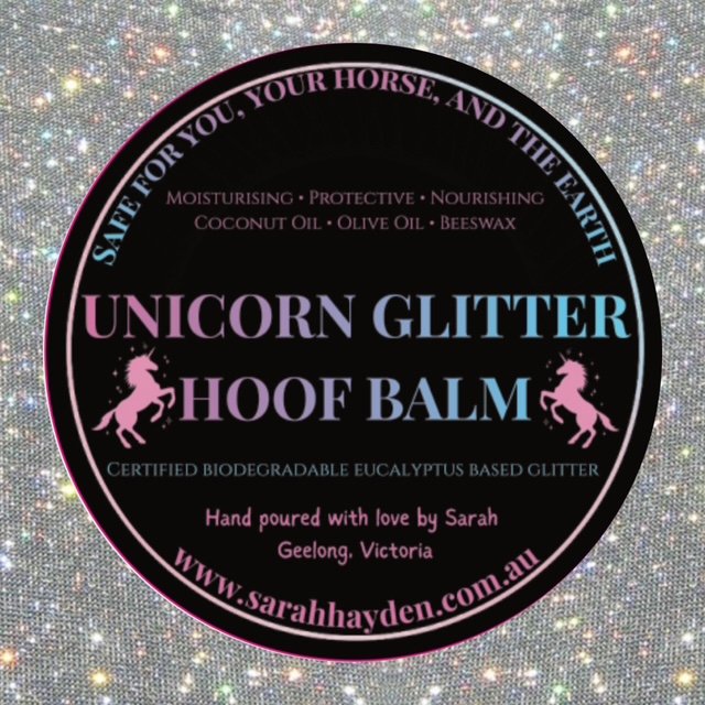 Unicorn Glitter Hoof Balm