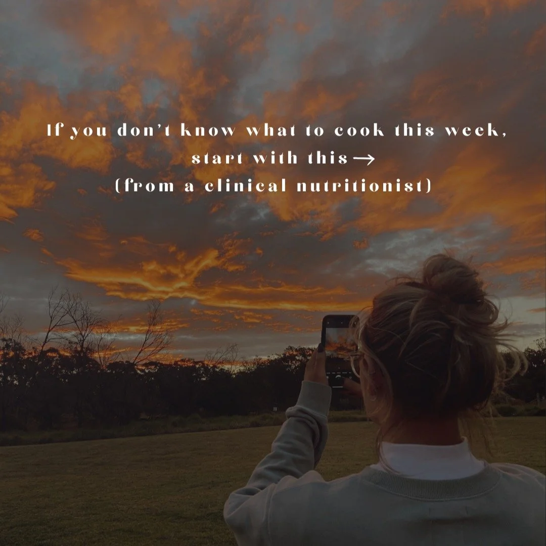 I guarantee buy these and you've got 5 different meals without a recipe! One grocery list with zero stress 💫🥑

(p.s consider this your insider peek into my weekly grocery shop)