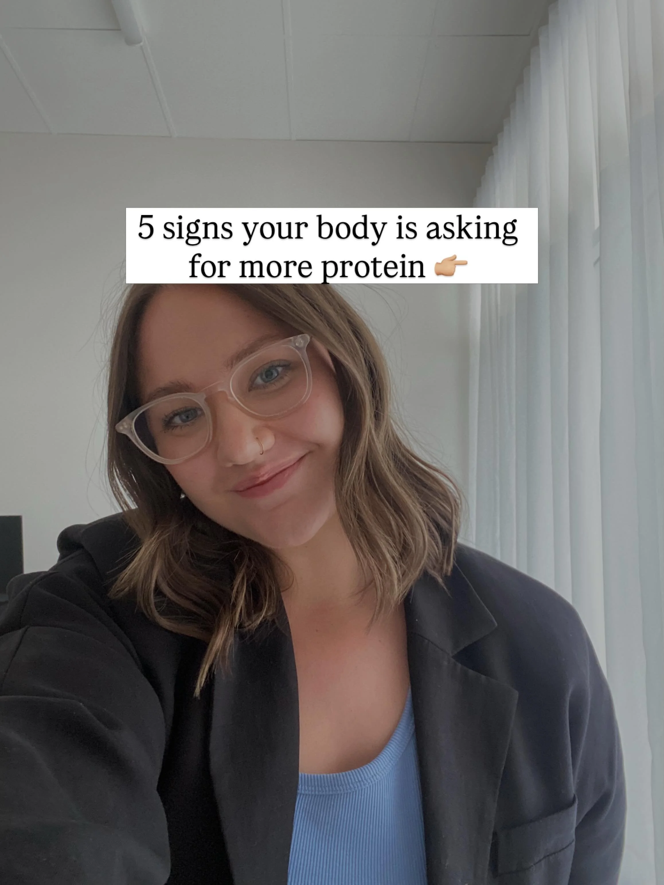 Protein is one of the most important nutrients for supporting energy, metabolism, hormones, muscle recovery, and keeping you satisfied ✨

BUT many women I see in clinic are under-eating protein and seeing the signs as &ldquo;normal&rdquo; or &ldquo;j