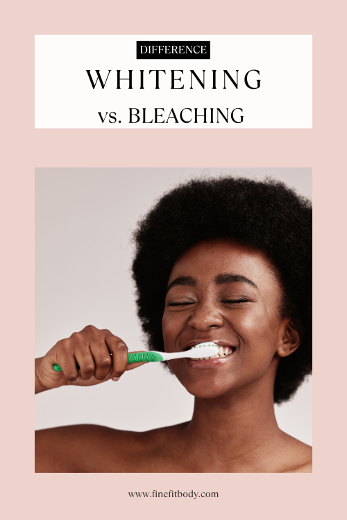 Difference Between Teeth Whitening and Bleaching