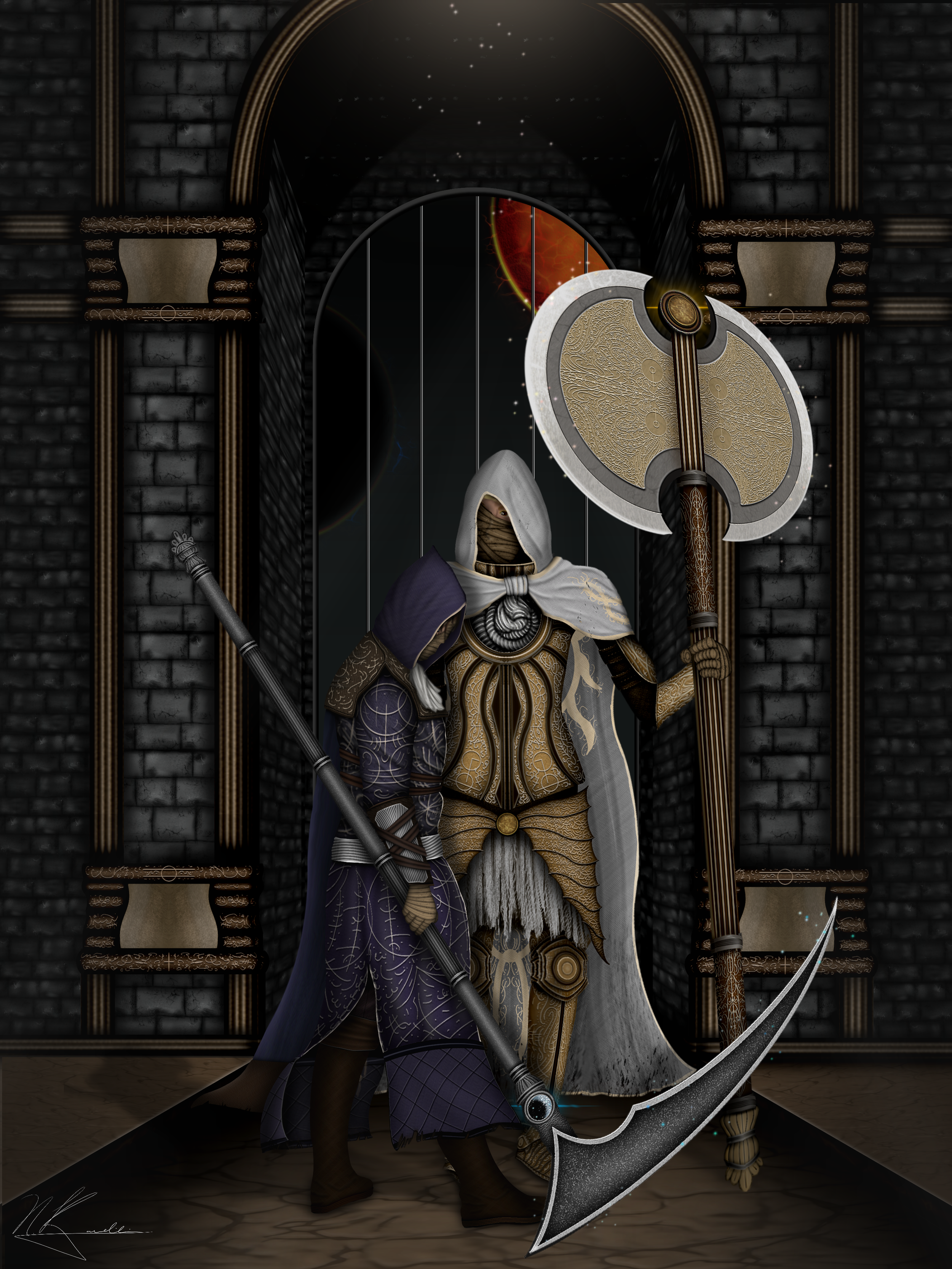 Created in Proceate and Adobe Photoshop