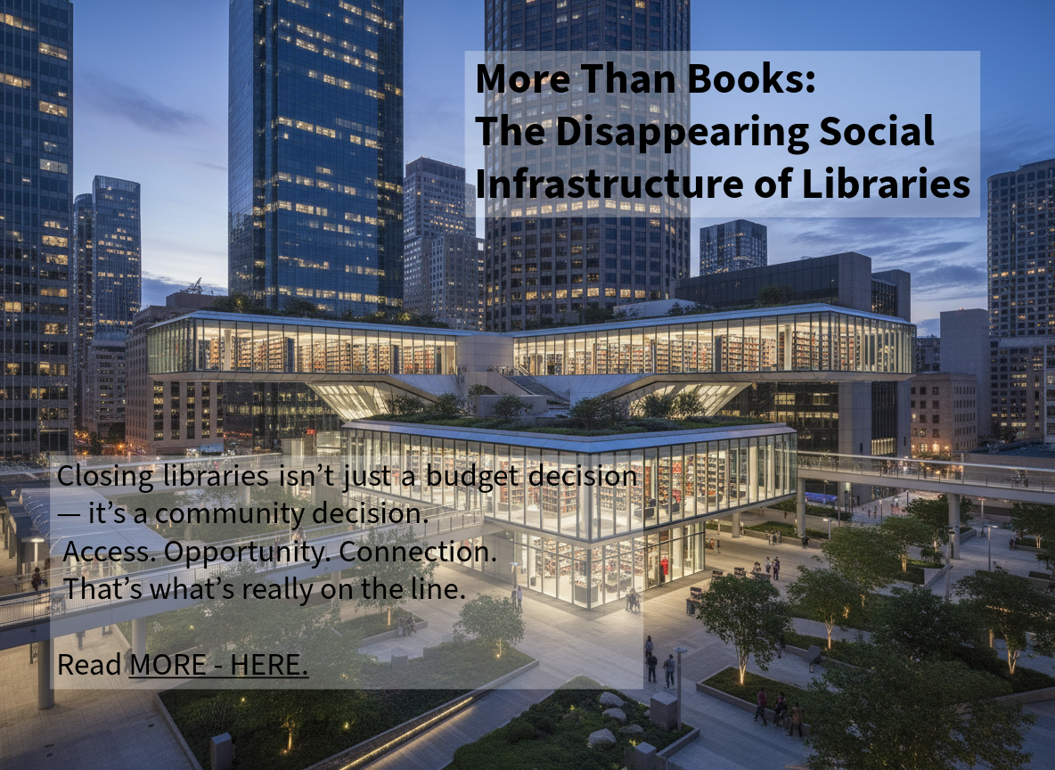 More Than Books: The Disappearing Social Infrastructure of Libraries