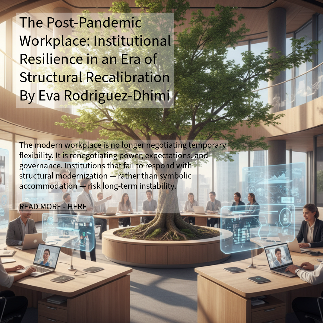 The Post-Pandemic Workplace: Institutional Resilience in an Era of Structural Recalibration