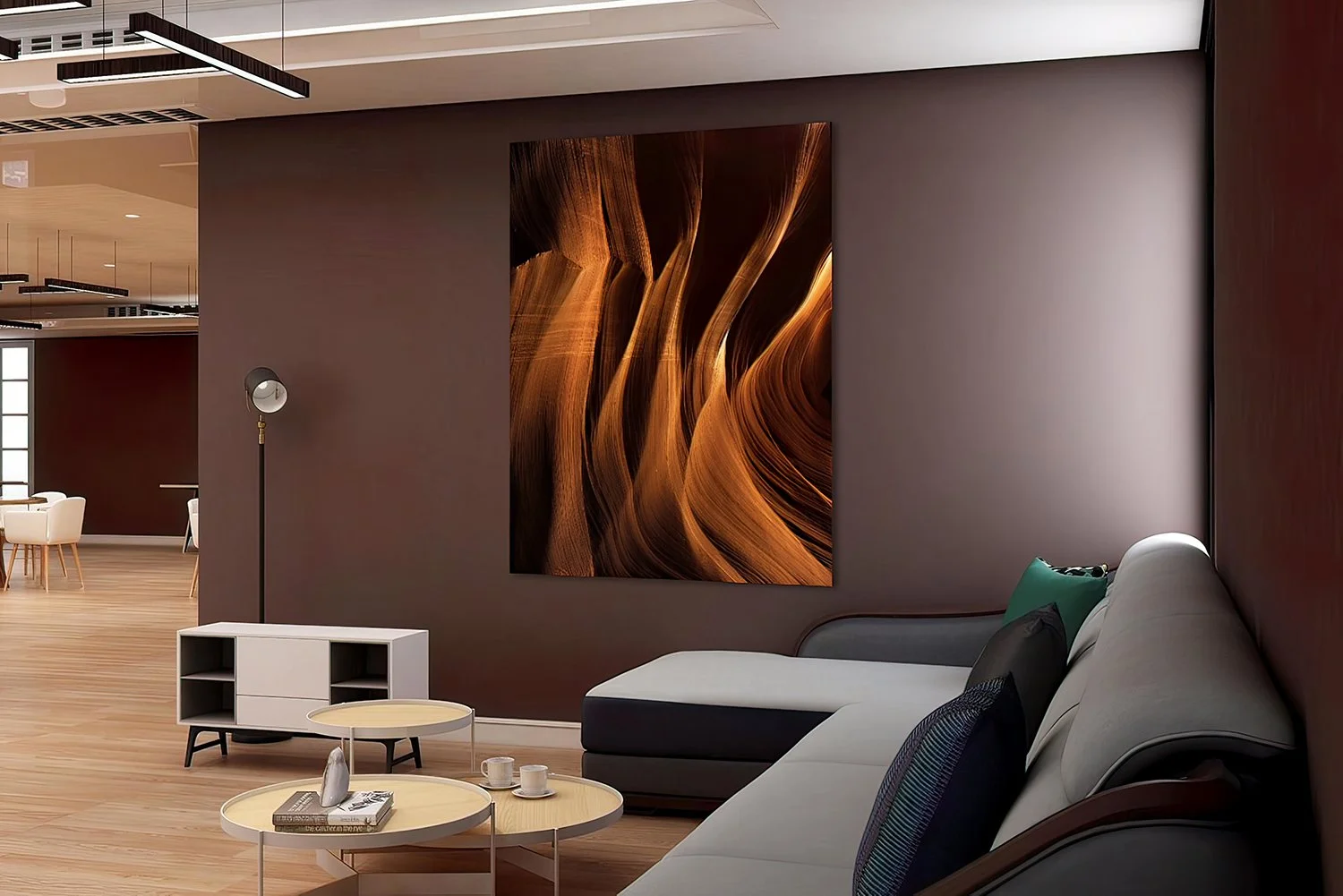 antelope canyon fine art print wall art decoration lounge suite by nikart