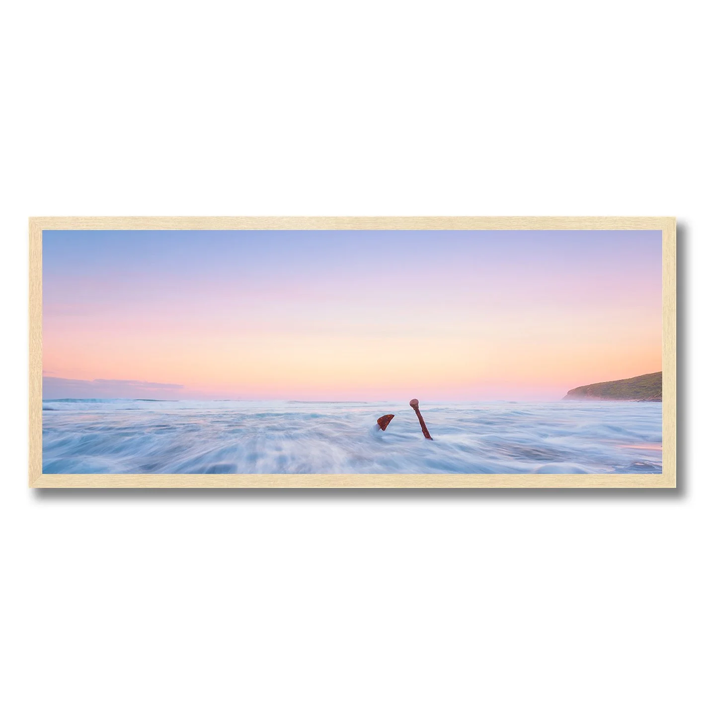 fine art photograph of moonlight head shipwreck remains at sunrise on victoria coast