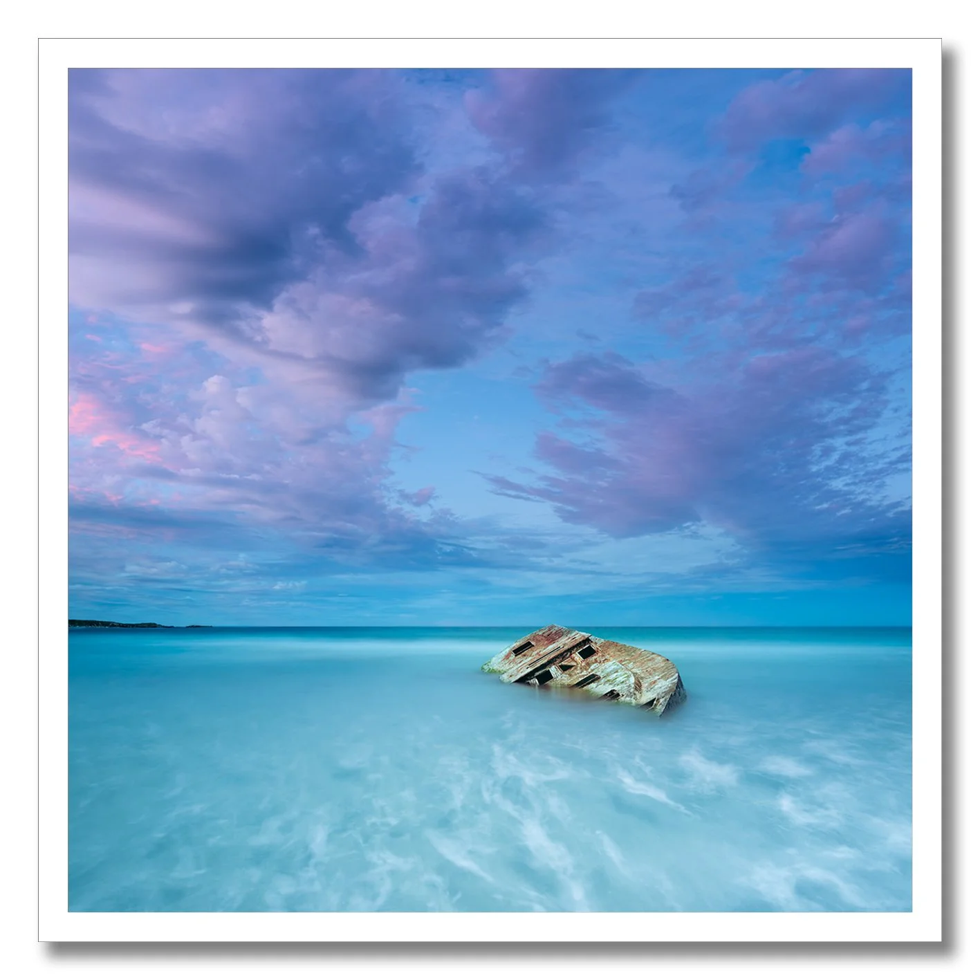 Fine art photograph of the Pisces Star shipwreck at Carpenter Rocks South Australia