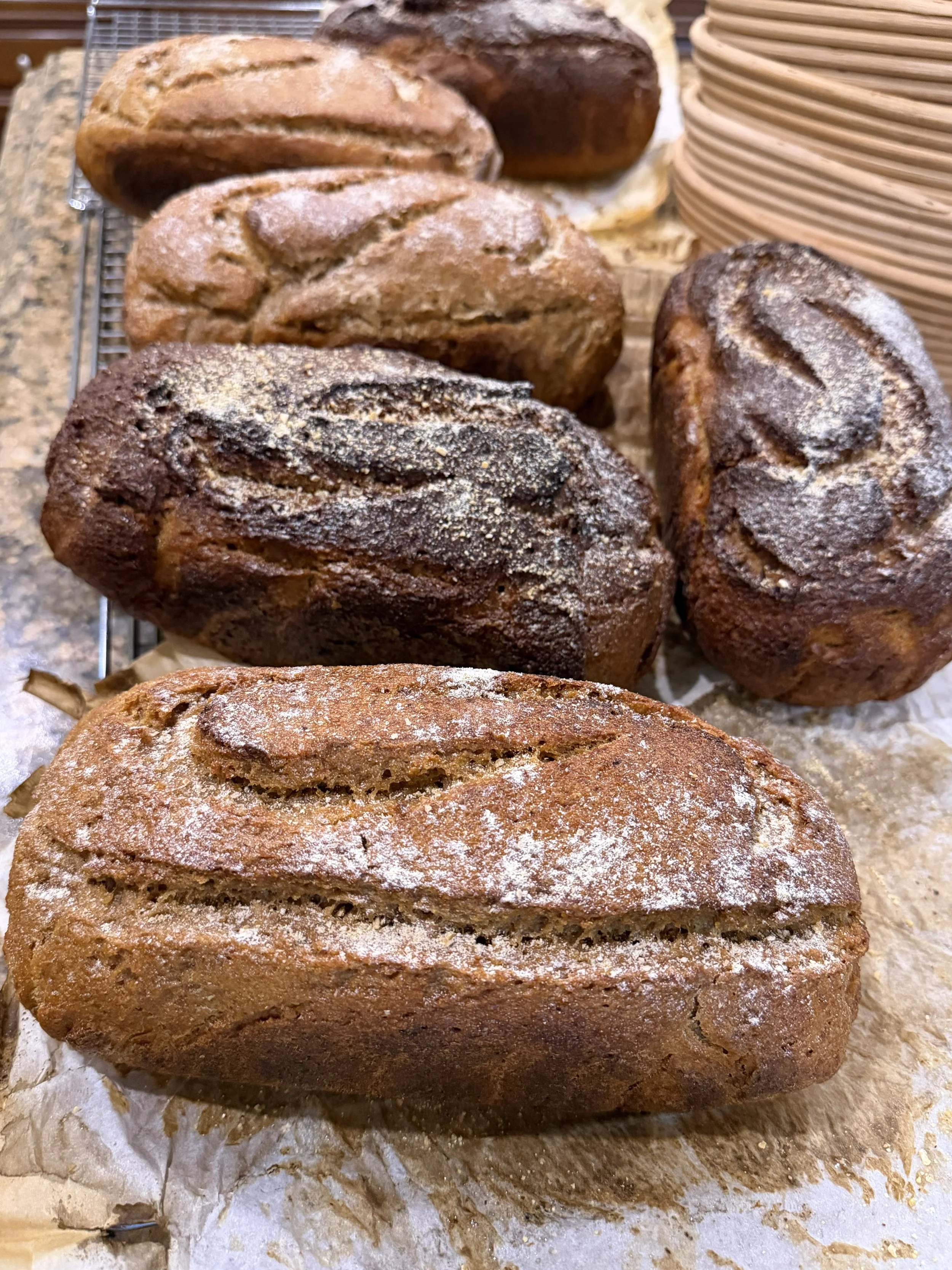 Half Moon Sourdough Bread -