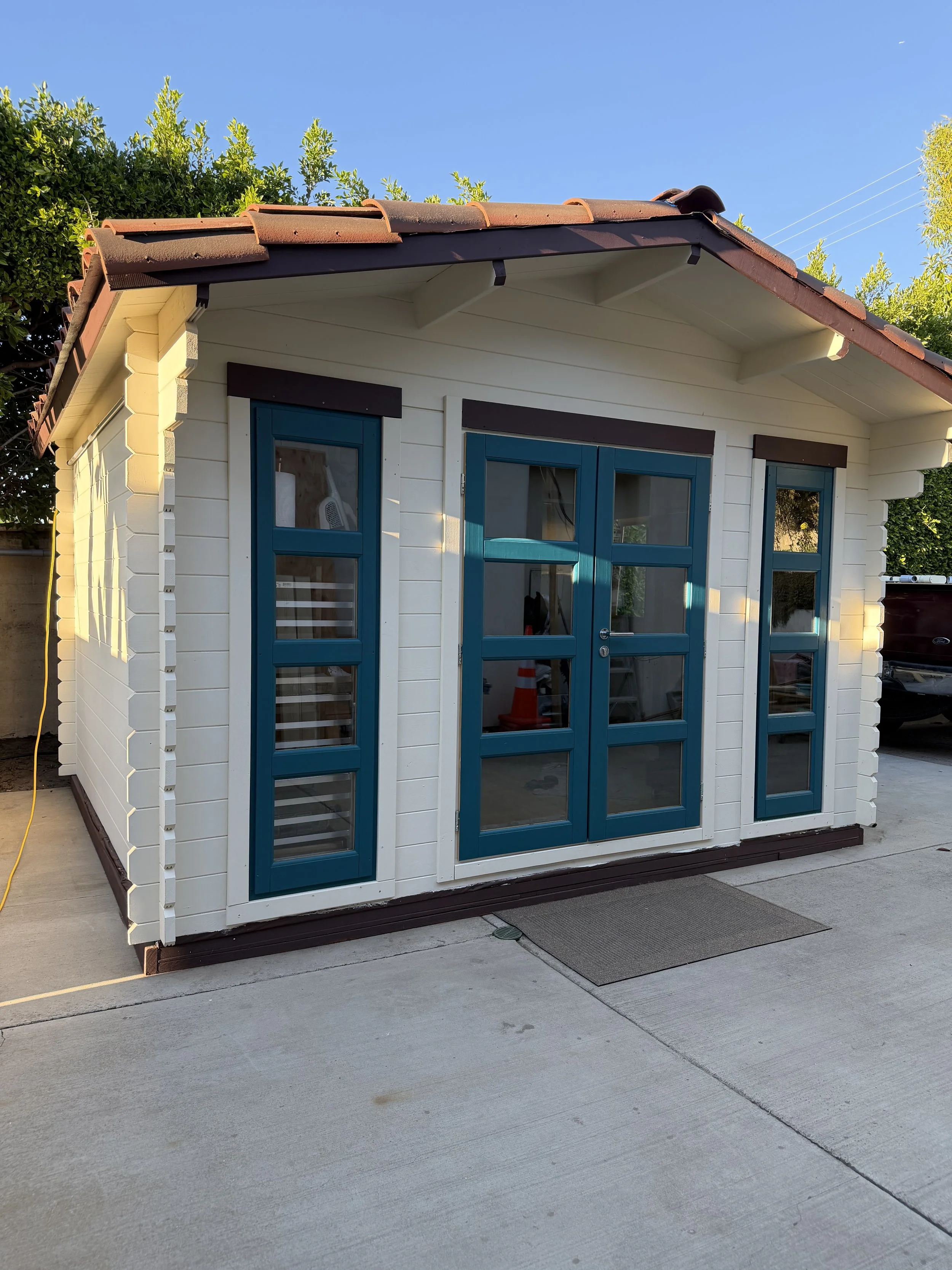 The brick and mortar of the micro-bakery Give Us This Day microbakery. This is where all the baking and stone milling occurs for local residence of Carlsbad, California.