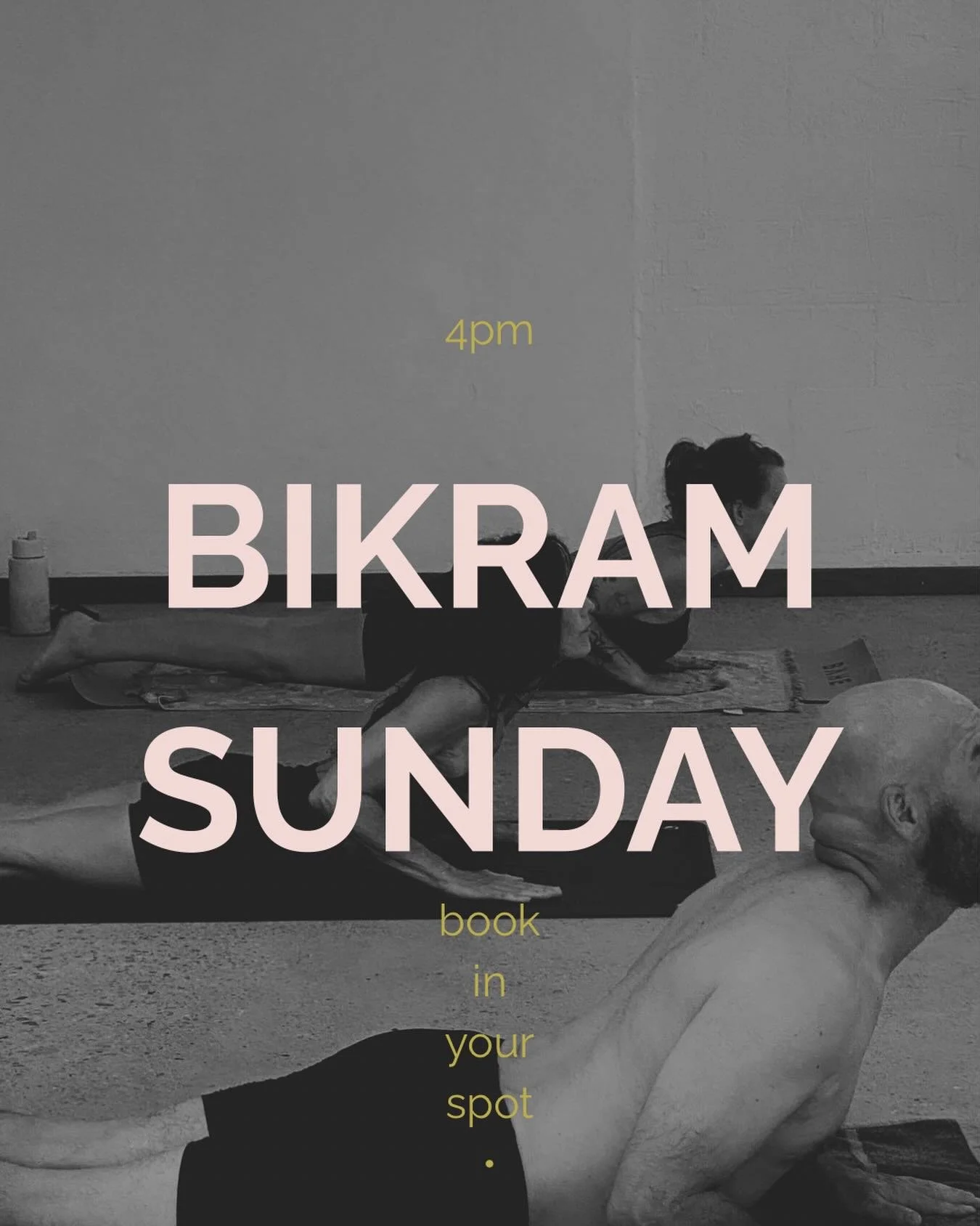 Sign off the weekend clear and relaxed.
Book in your spot &bull;