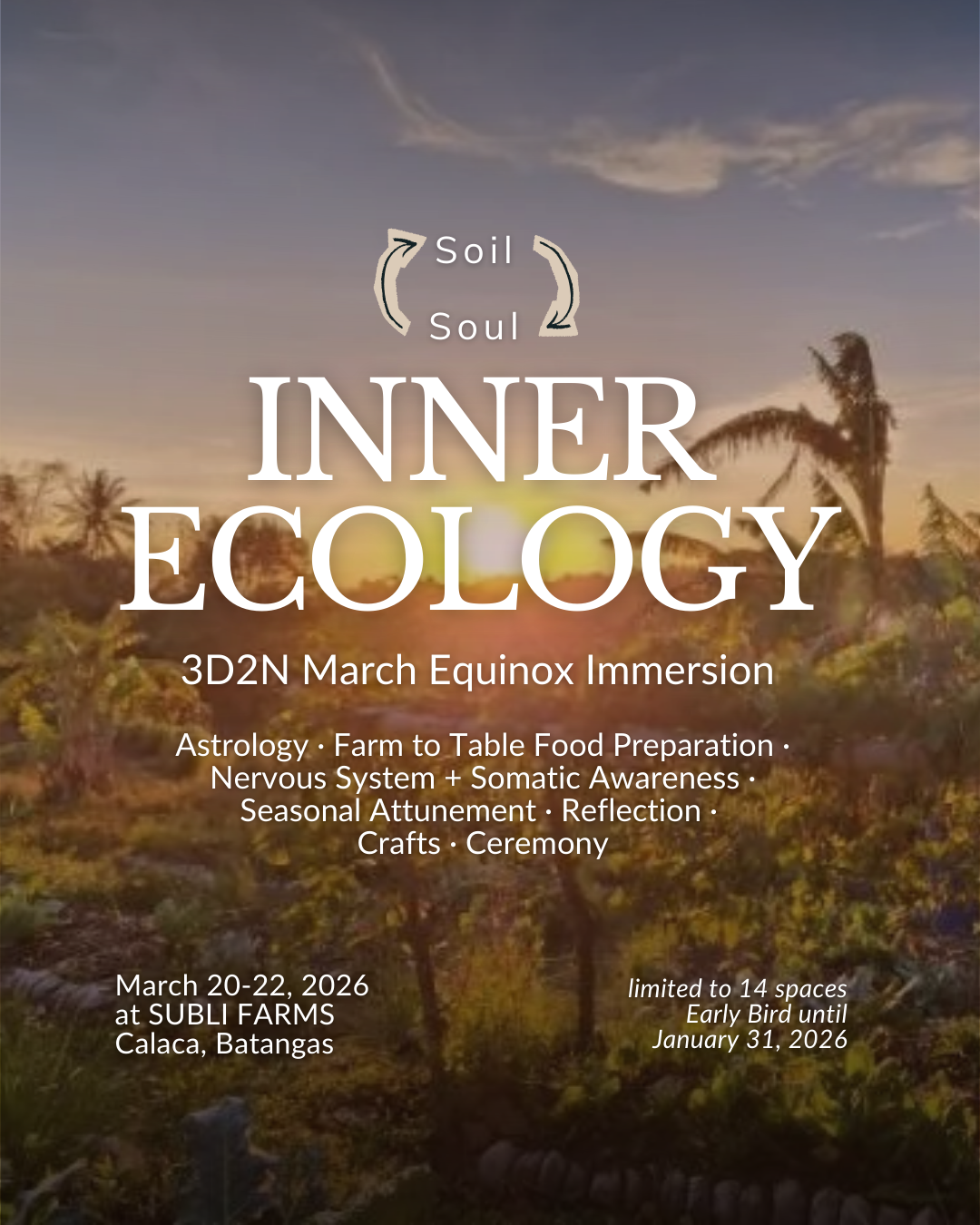 Inner Ecology (March 20-22)
