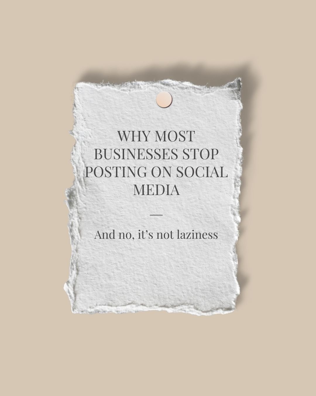 If you&rsquo;ve ever started strong with posting&hellip; then slowly disappeared, you&rsquo;re not alone.

Most businesses don&rsquo;t fall off because they don&rsquo;t care.
They fall off because they&rsquo;re overwhelmed, unsure, or trying to do to