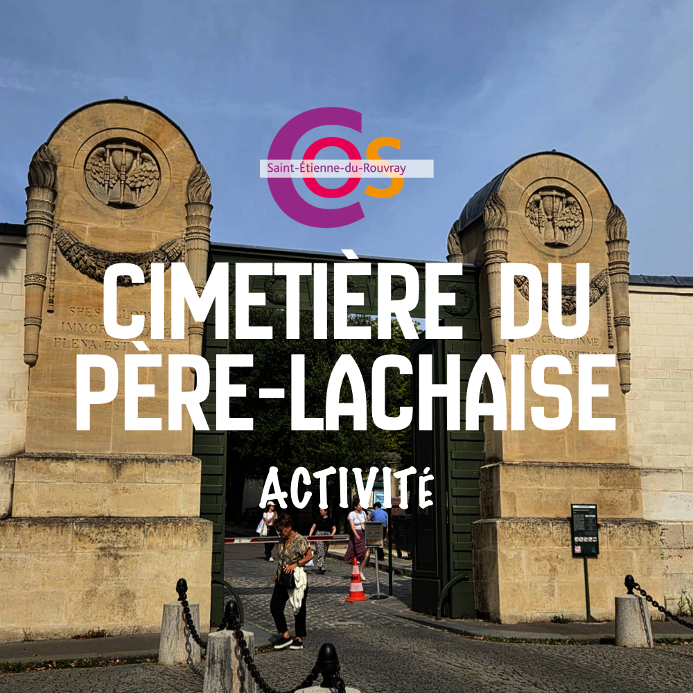 Retour en images sur la visite du cimetière du Père-Lachaise