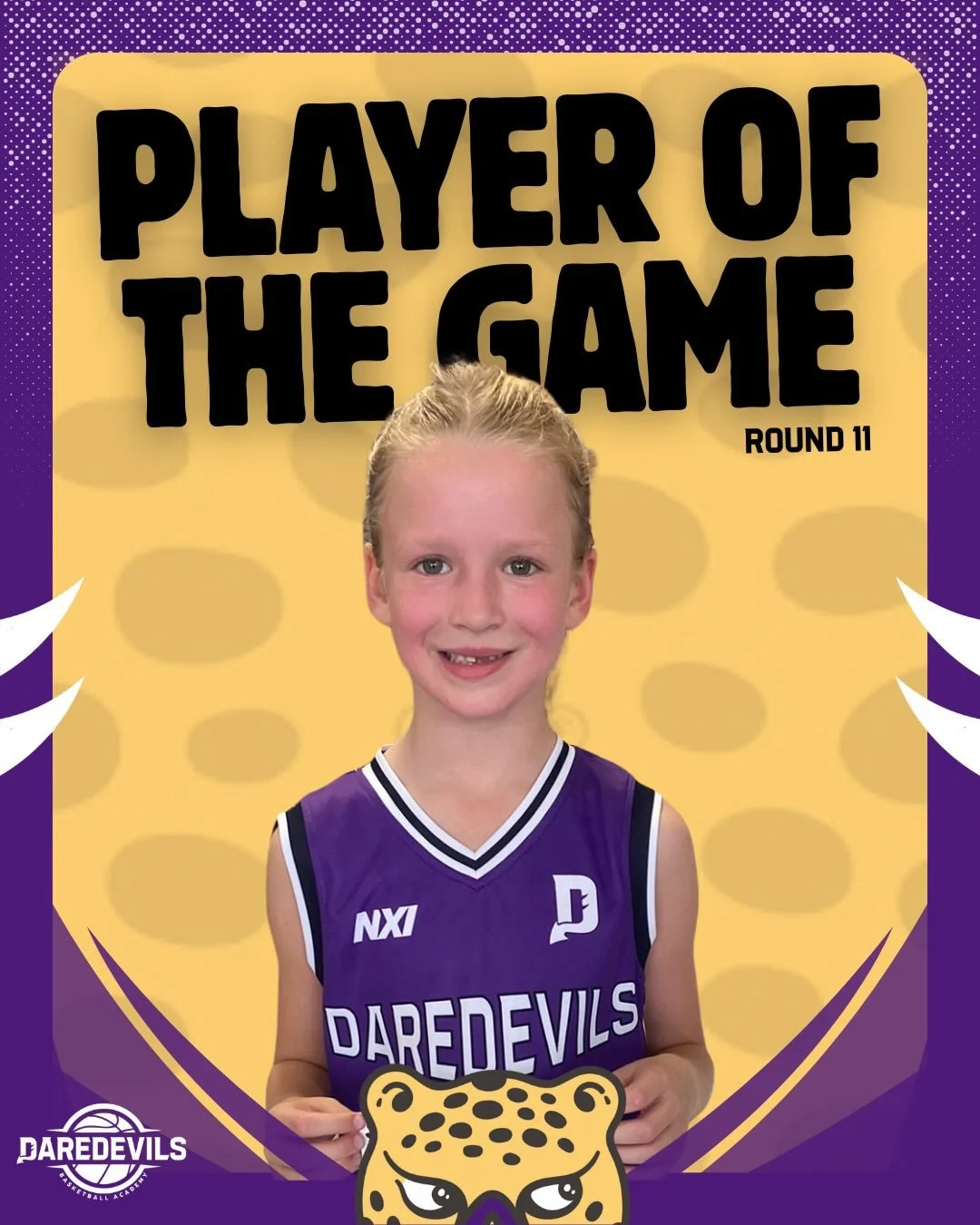 Fresh week, fresh group of Daredevil Players of the Game. Each one is taking home a $20 One Sneaky Cheetah pizza voucher 🍕

Want to help us keep these rewards coming? Simply download the app and select Daredevils Basketball Academy as your club - ev