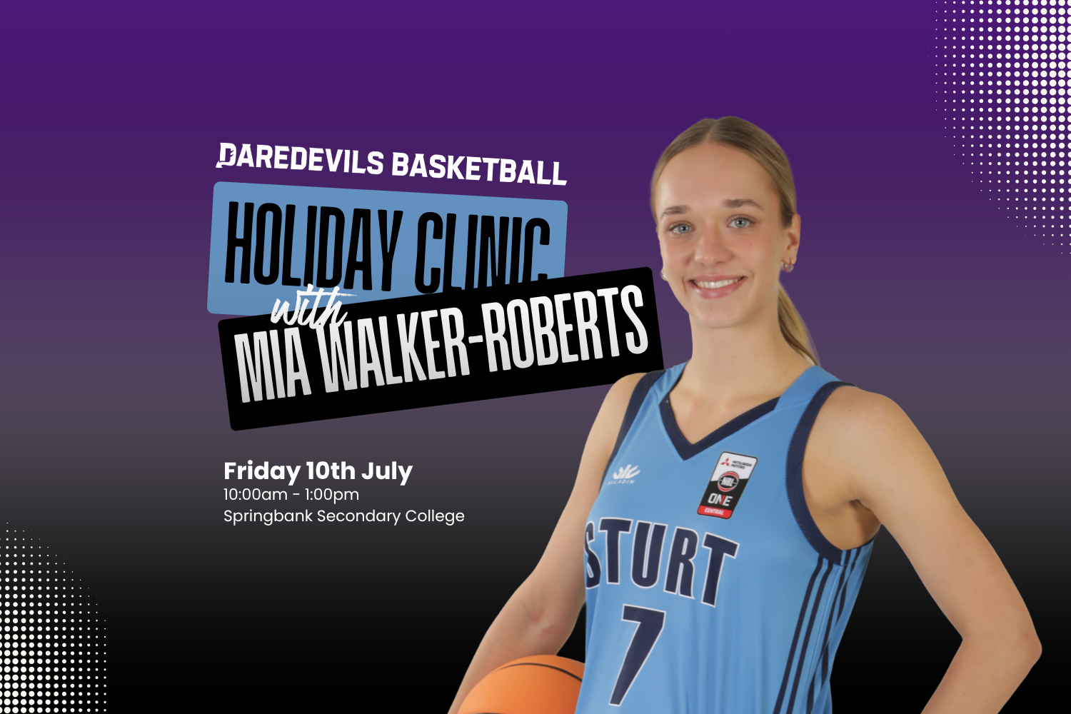HOLIDAY CLINIC WITH MIA WALKER-ROBERTS