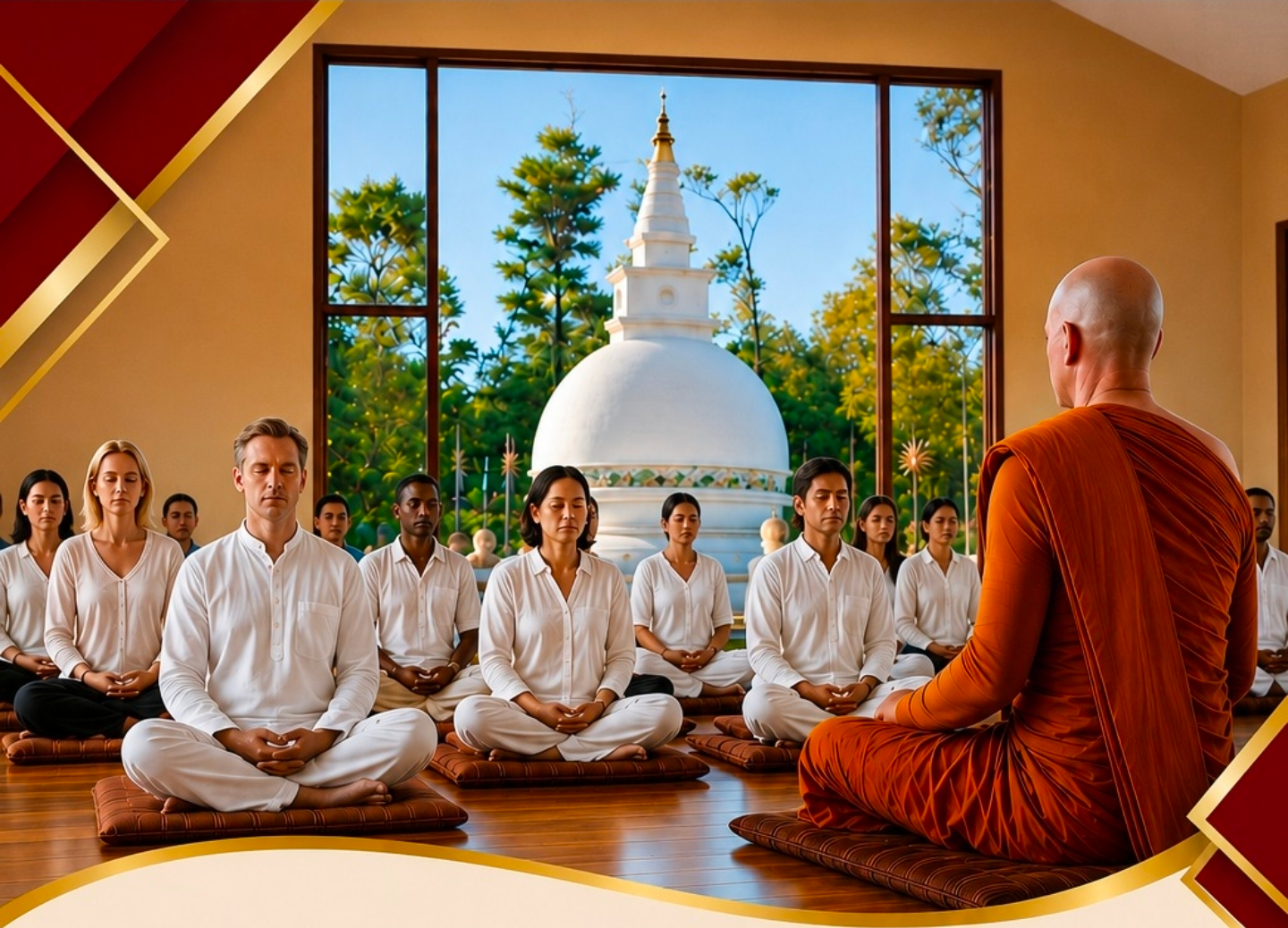 English Language - Residential Meditation Program (16th Oct - 18th Oct)