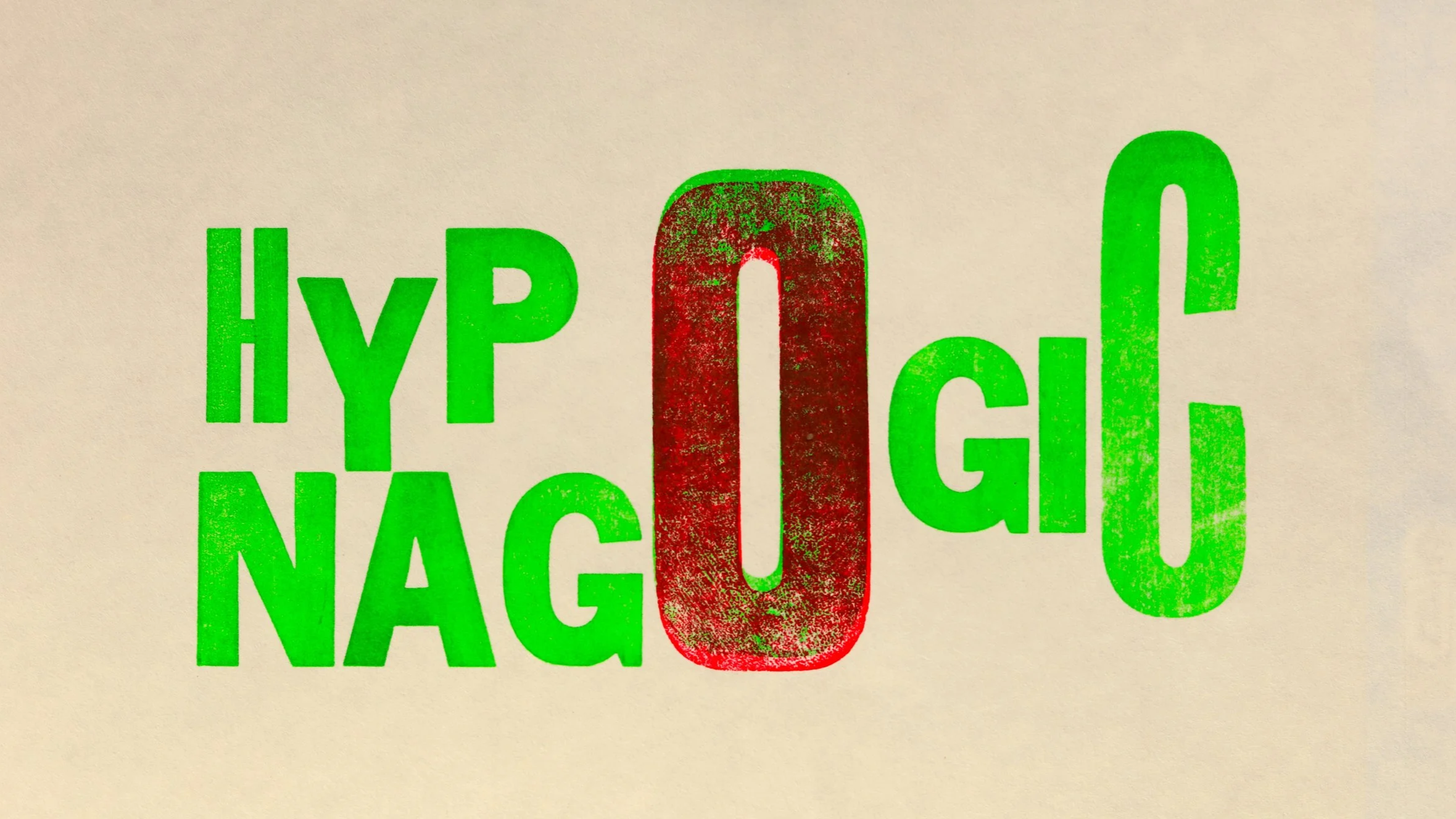 Hypnagogic Art Print on Japanese Ho-Sho Paper